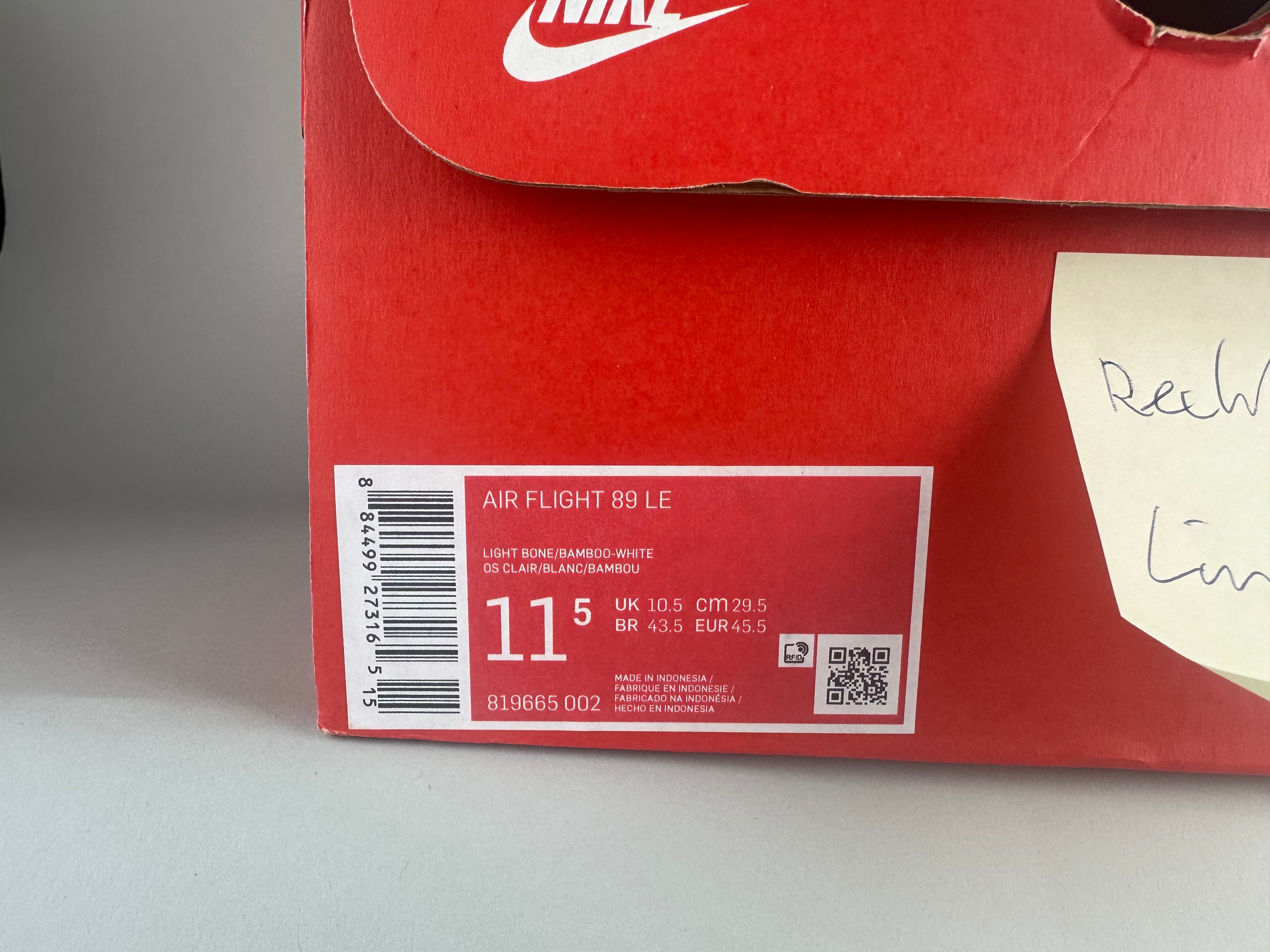 Nike Air Flight 89 'Beige' - Size 45.5 / 45 (ARCHIVE)