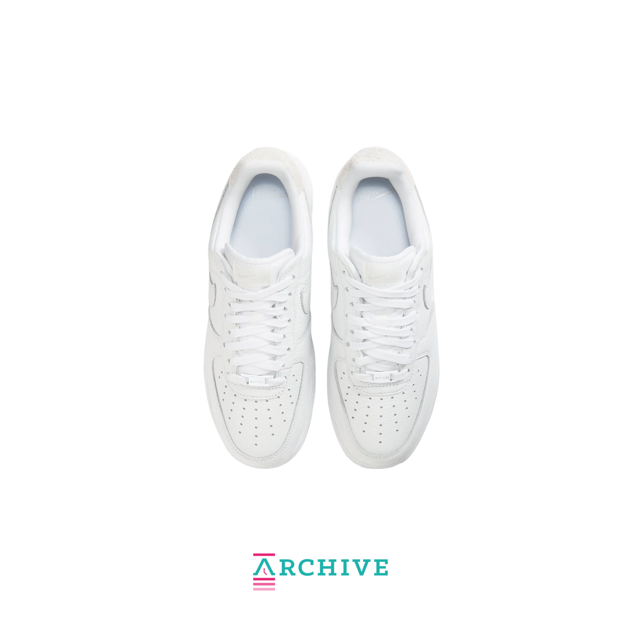 Nike Air Force 1 07 Craft White sneaker with premium leather upper and classic Air Force 1 cushioning