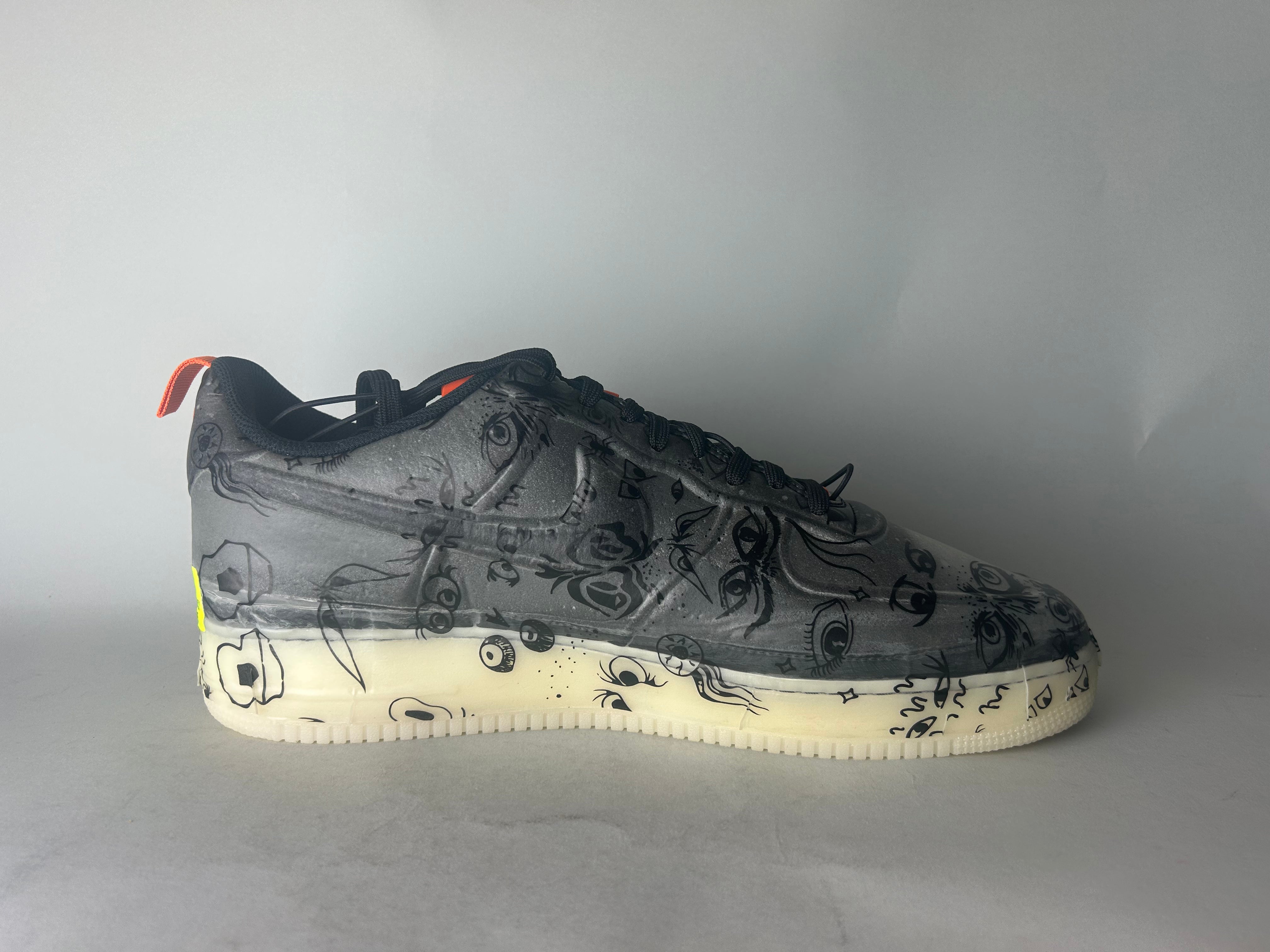 Nike Air Force 1 Low 'Experimental Halloween' - Size 46 (ARCHIVE)