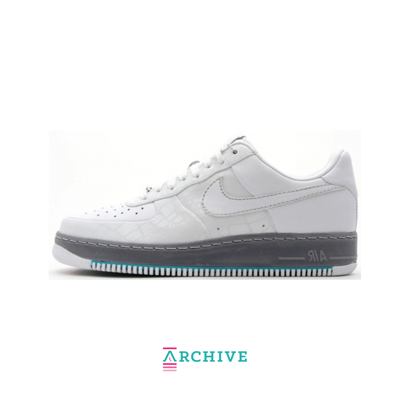 Nike Air Force 1 Low Rosie's Dry Goods 'White' 2007 - Size 46 (ARCHIVE)-9457034232138-The Attic