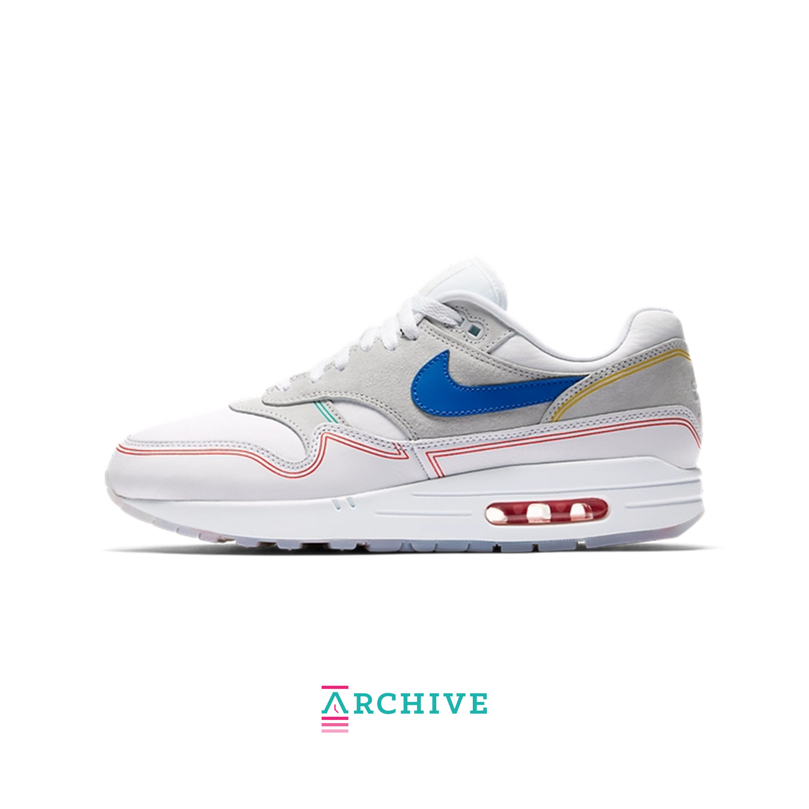 Nike Air Max 1 'Centre Pompidou' - Size 45 (ARCHIVE)-9593238028618-The Attic