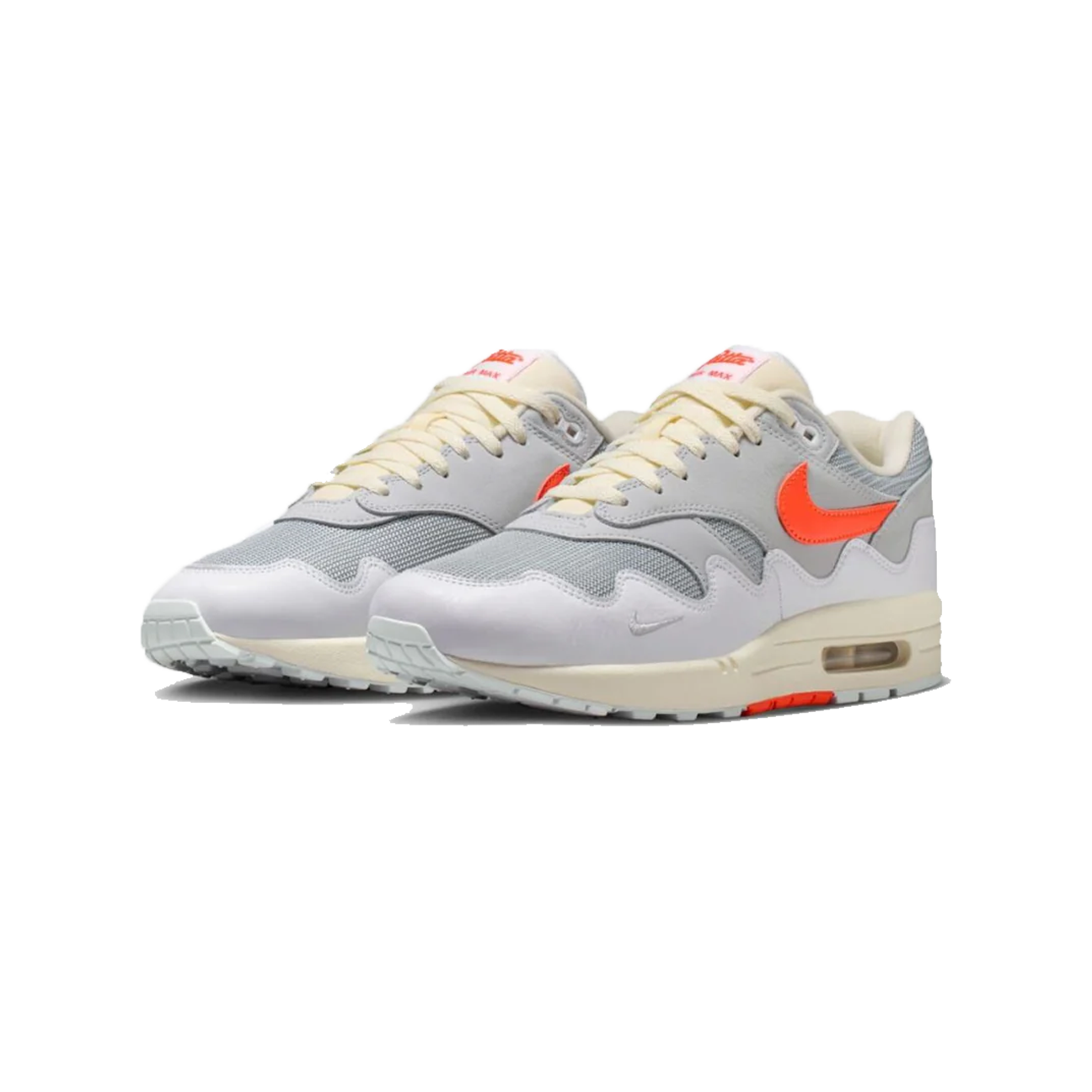 Nike Air Max 1 Patta Waves 'White Hyper Crimson'