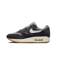 Nike Air Max 1 Crepe Soft Grey – Premium Suede and Crepe Sole Retro Sneakers, Light Grey Lifestyle Shoes, Iconic Streetwear Trainers