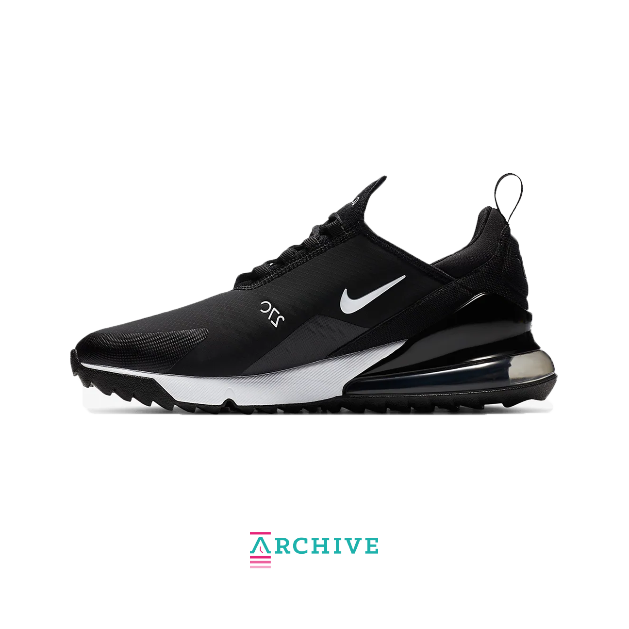 Nike Air Max 270 Golf 'Black White' - Size 44.5 (ARCHIVE)