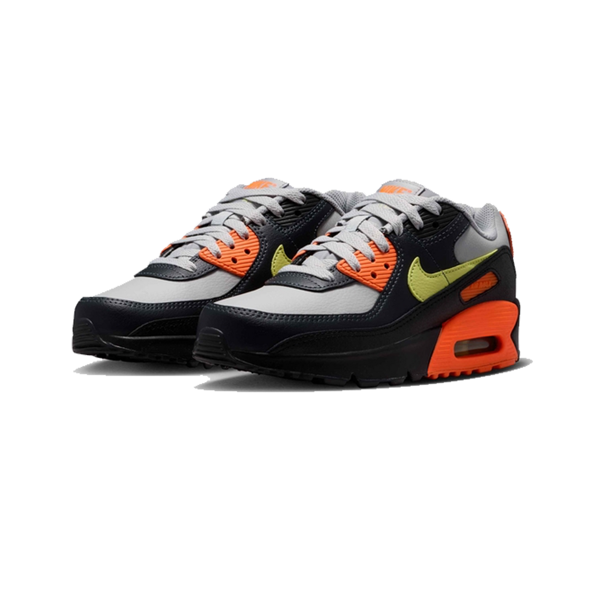 Nike Air Max 90 LTR 'Smoke Grey Hyper Crimson' (GS)