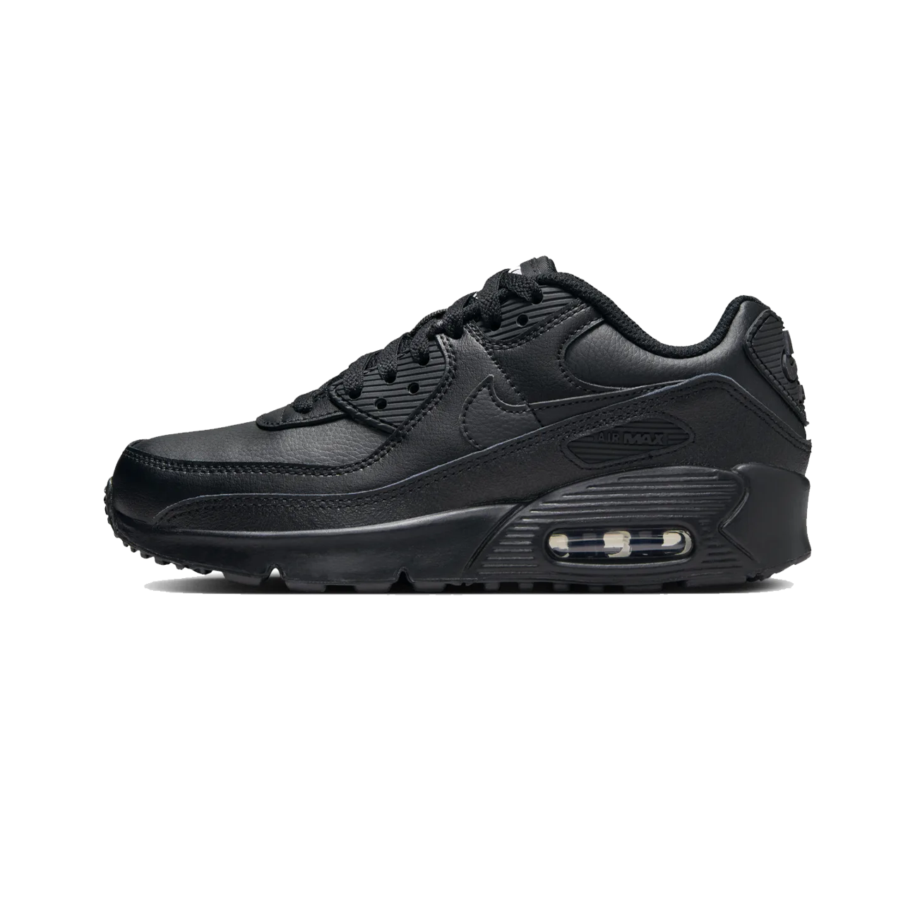 Nike Air Max 90 LTR 'Triple Black' (GS)