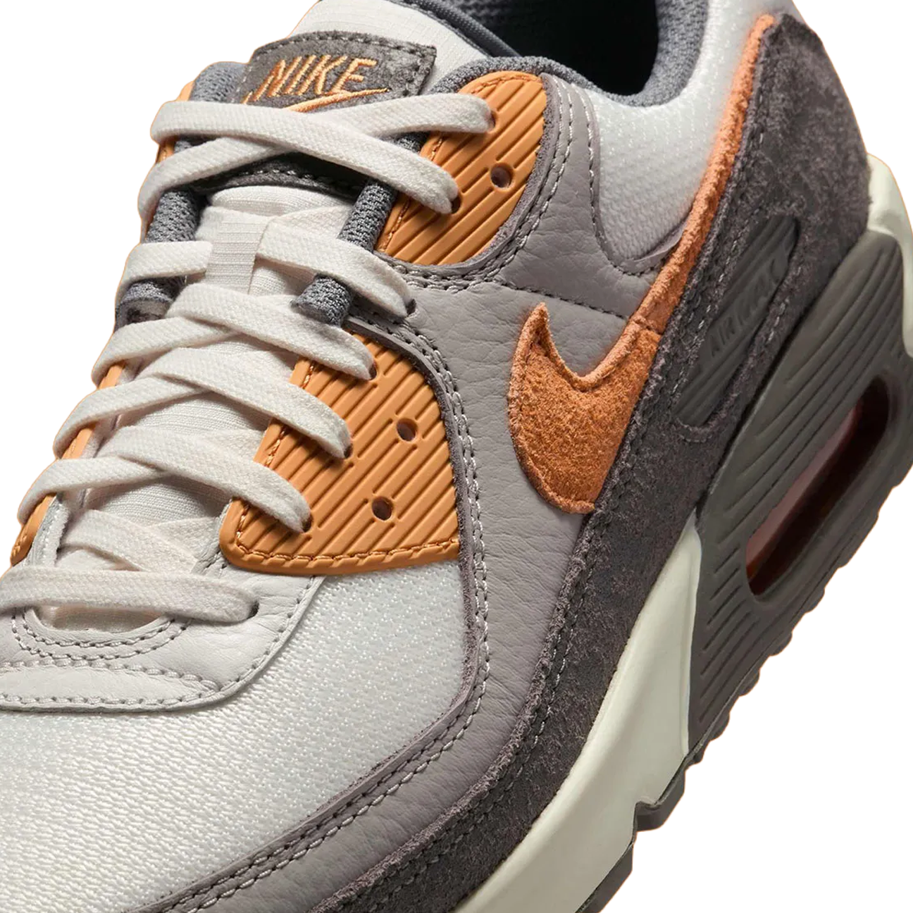 Nike Air Max 90 Premium 'Flad Pewter Kobber Måne'