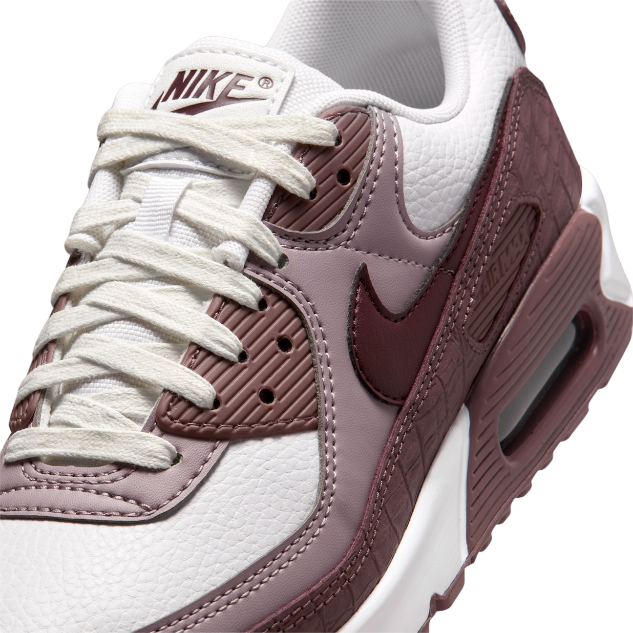 Nike Air Max 90 QS 'Burgundy Crush Croc Skin' (W)