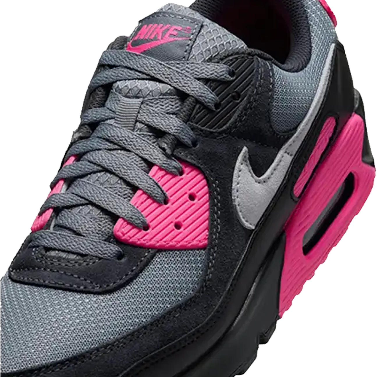 Nike Air Max 90 'Wolf Grey Hyper Pink'