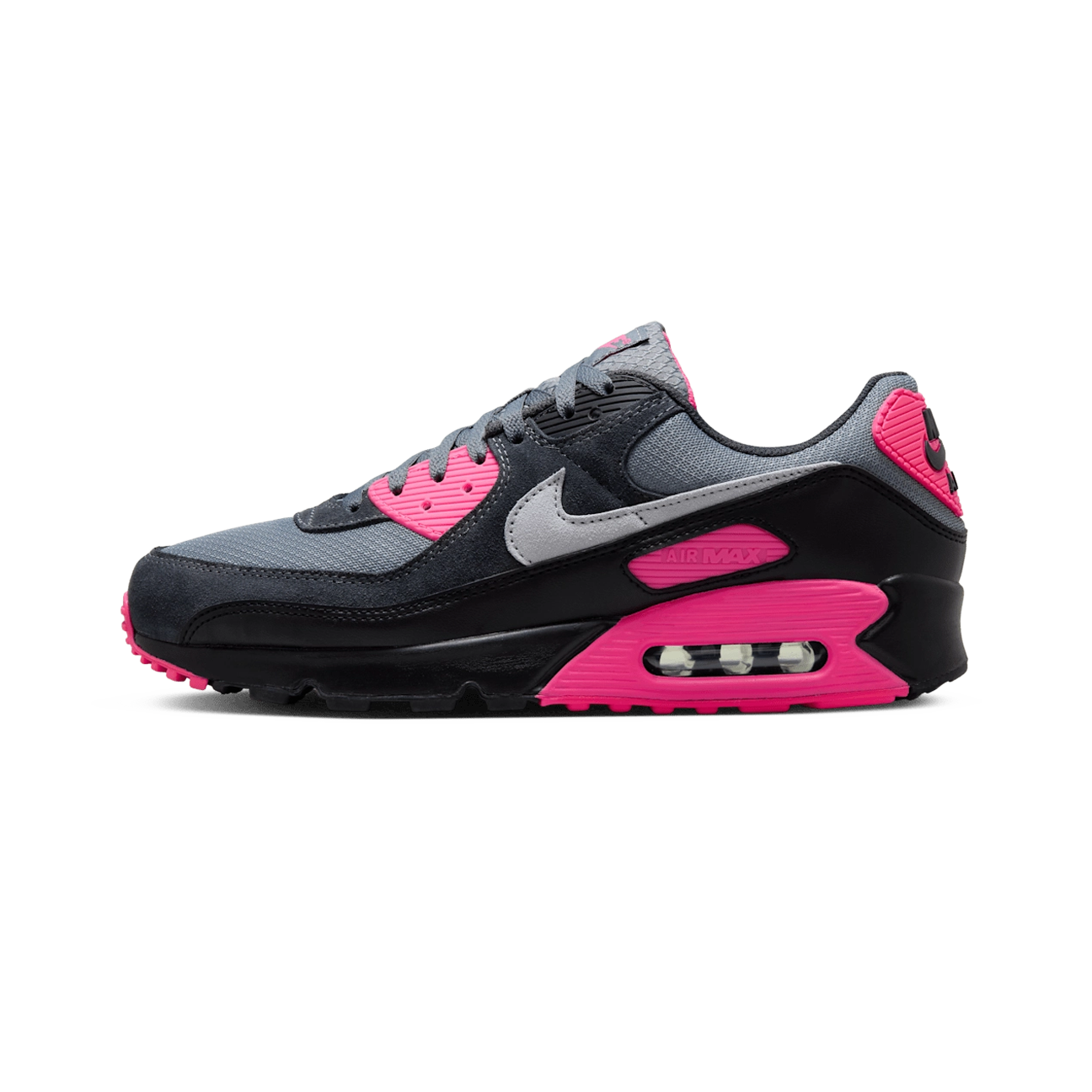 Nike Air Max 90 'Wolf Grey Hyper Pink'