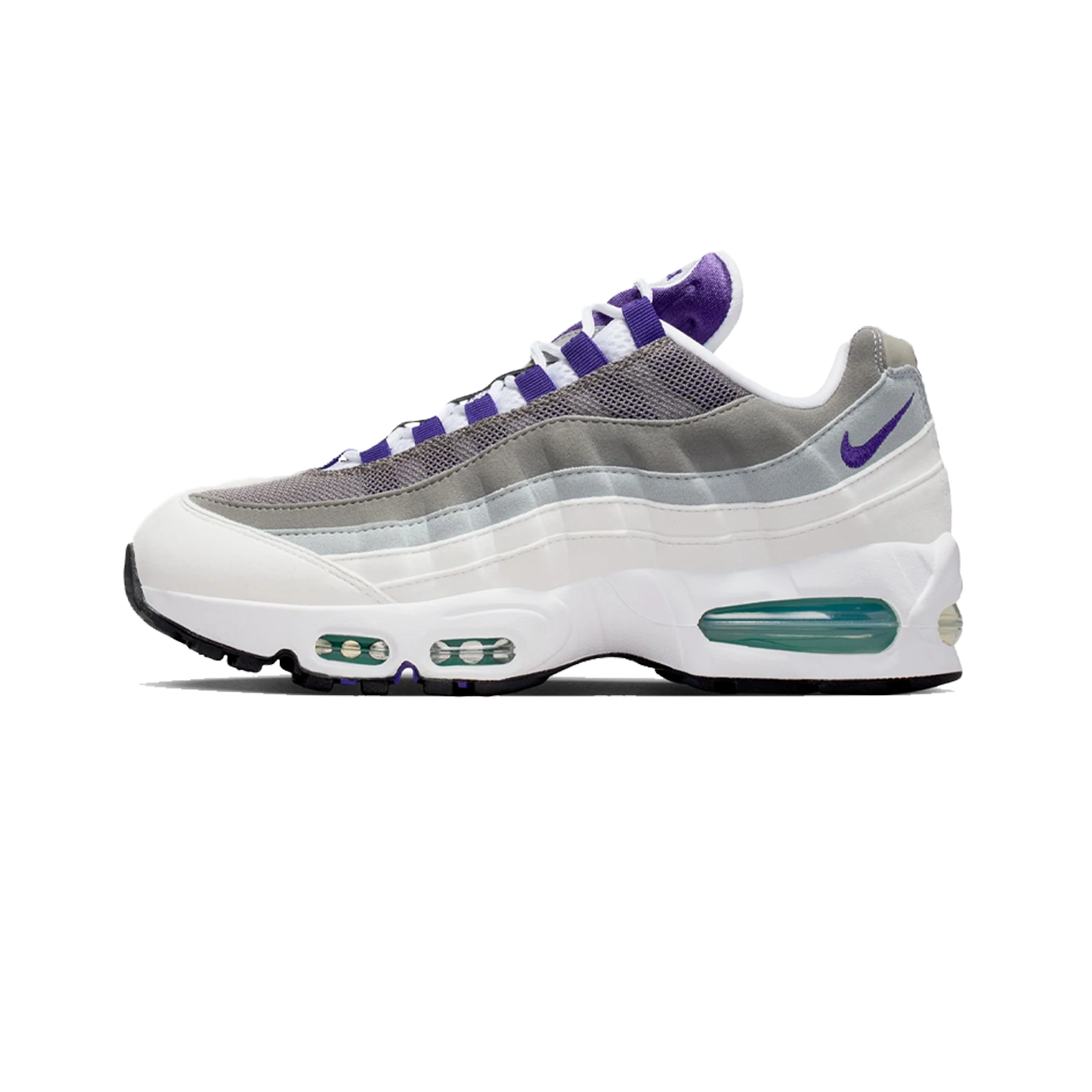 Nike Air Max 95 OG Big Bubble 'Grape' sneaker side view