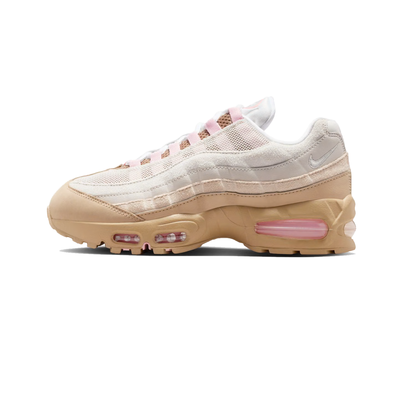 Nike Air Max 95 OG Big Bubble 'Linen' womens sneaker side view