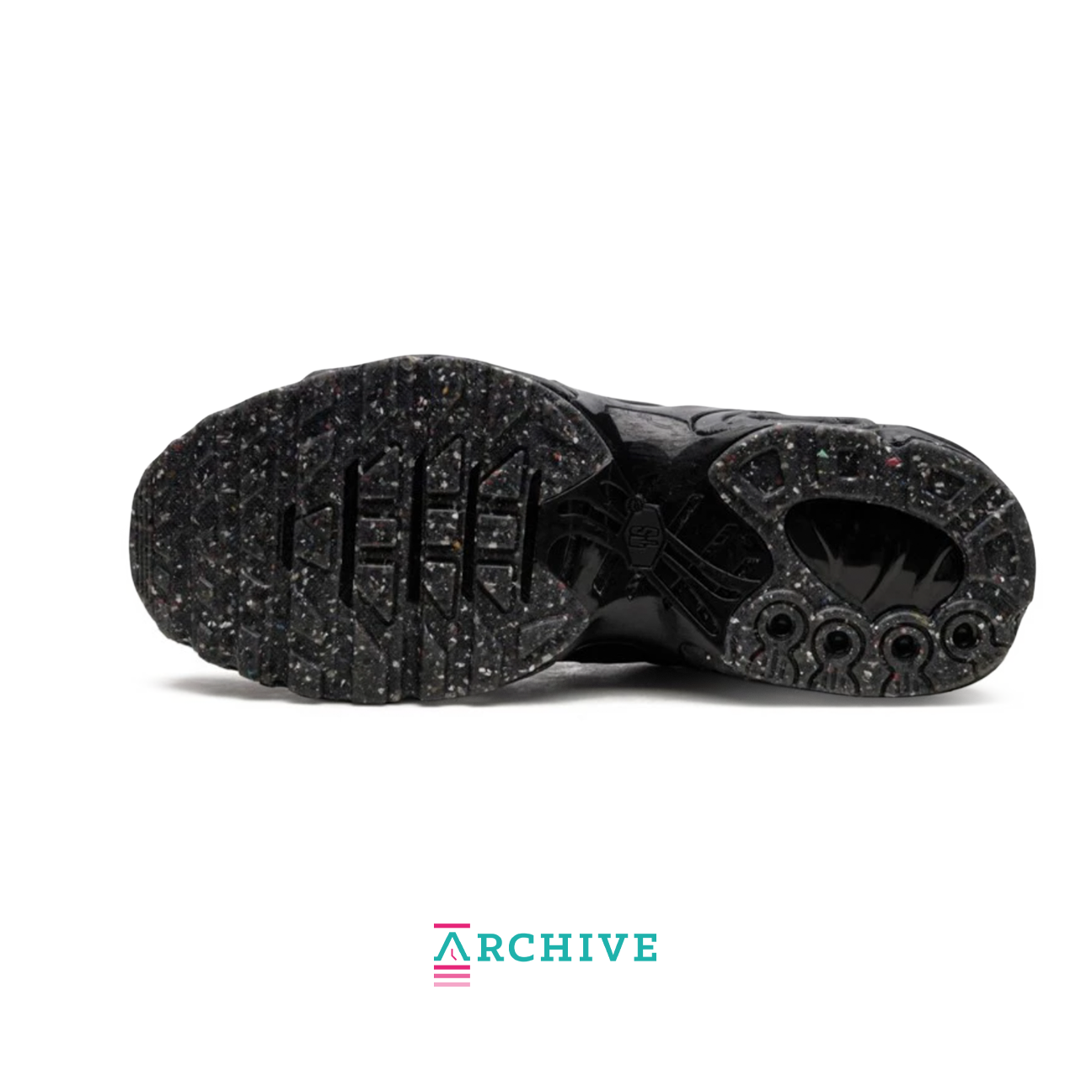 Nike Air Max Terrascape Plus Black with recycled materials, Tuned Air cushioning and black upper