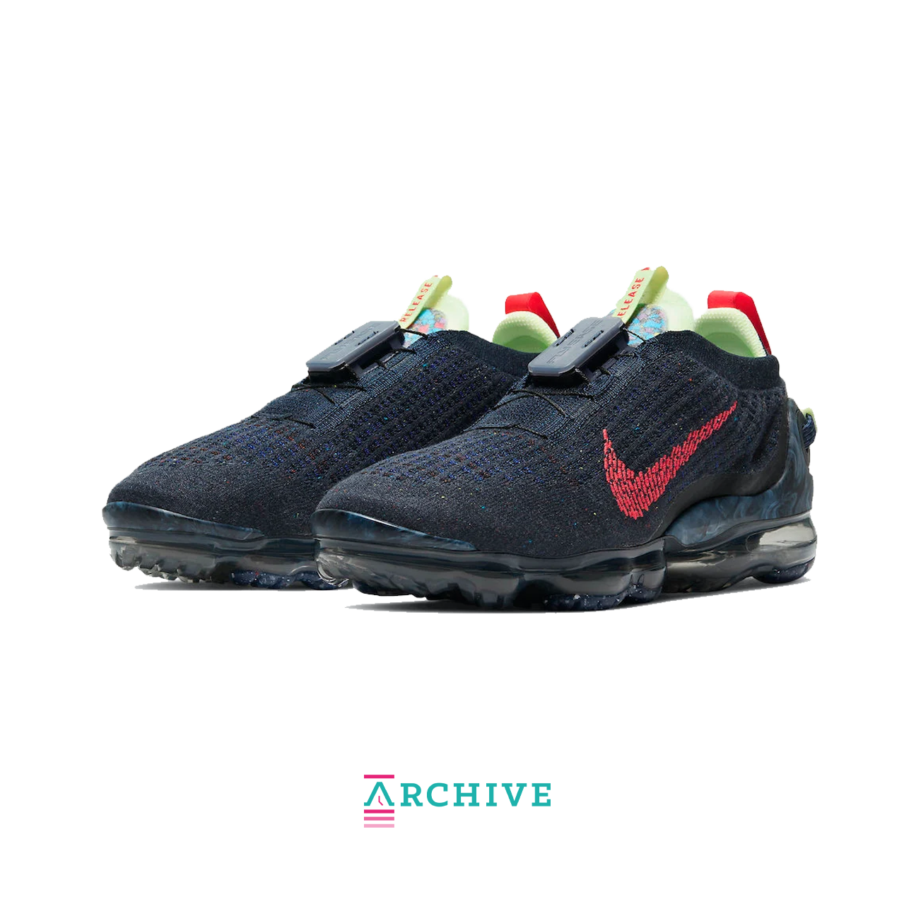 Nike Air VaporMax 2020 Flyknit 'Obsidian Siren Red' - Size 44 (ARCHIVE)