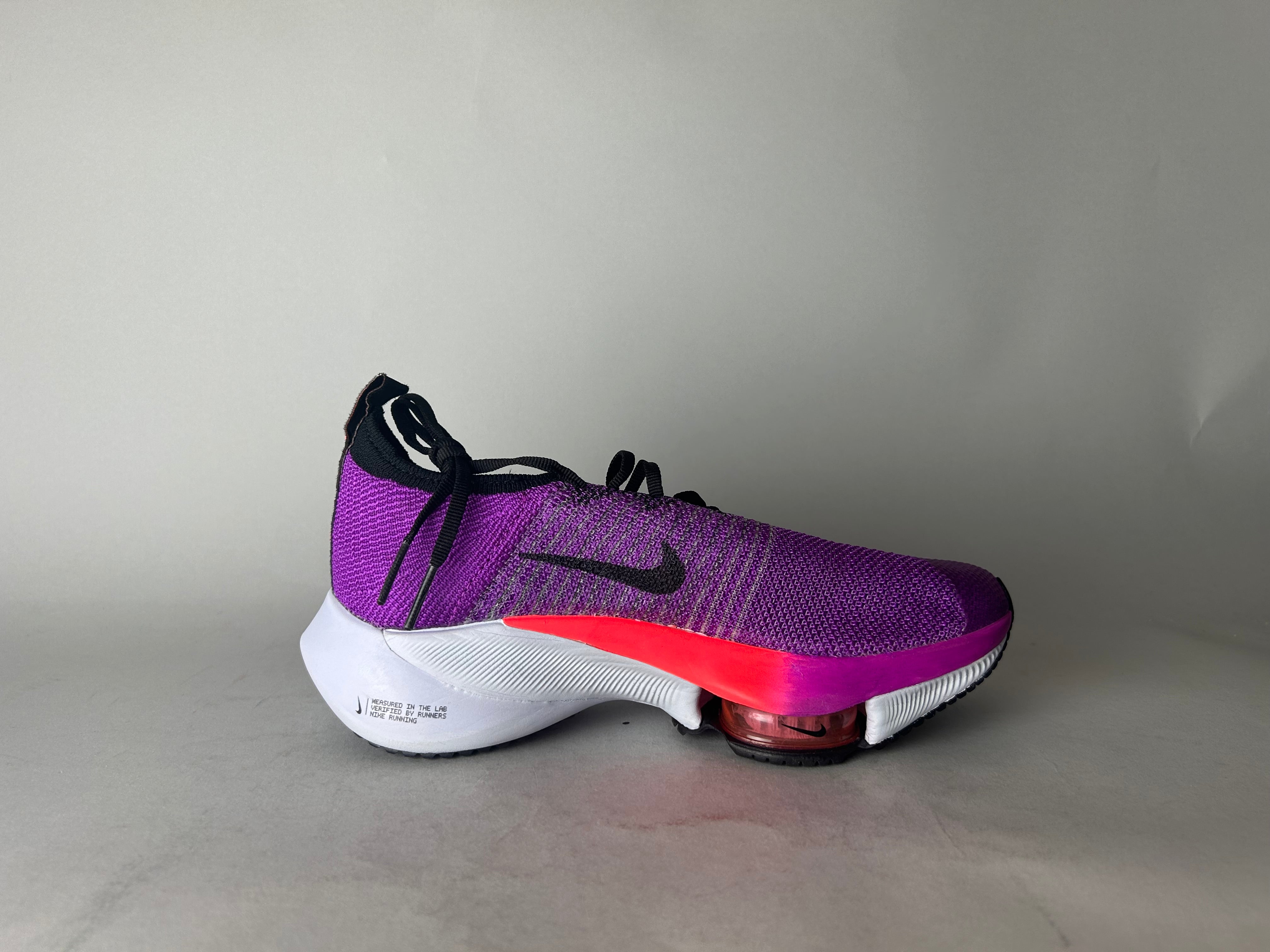 Nike Air Zoom Tempo Next% Flyknit Hyper Violet (W) - Size 36.5 (ARCHIVE)