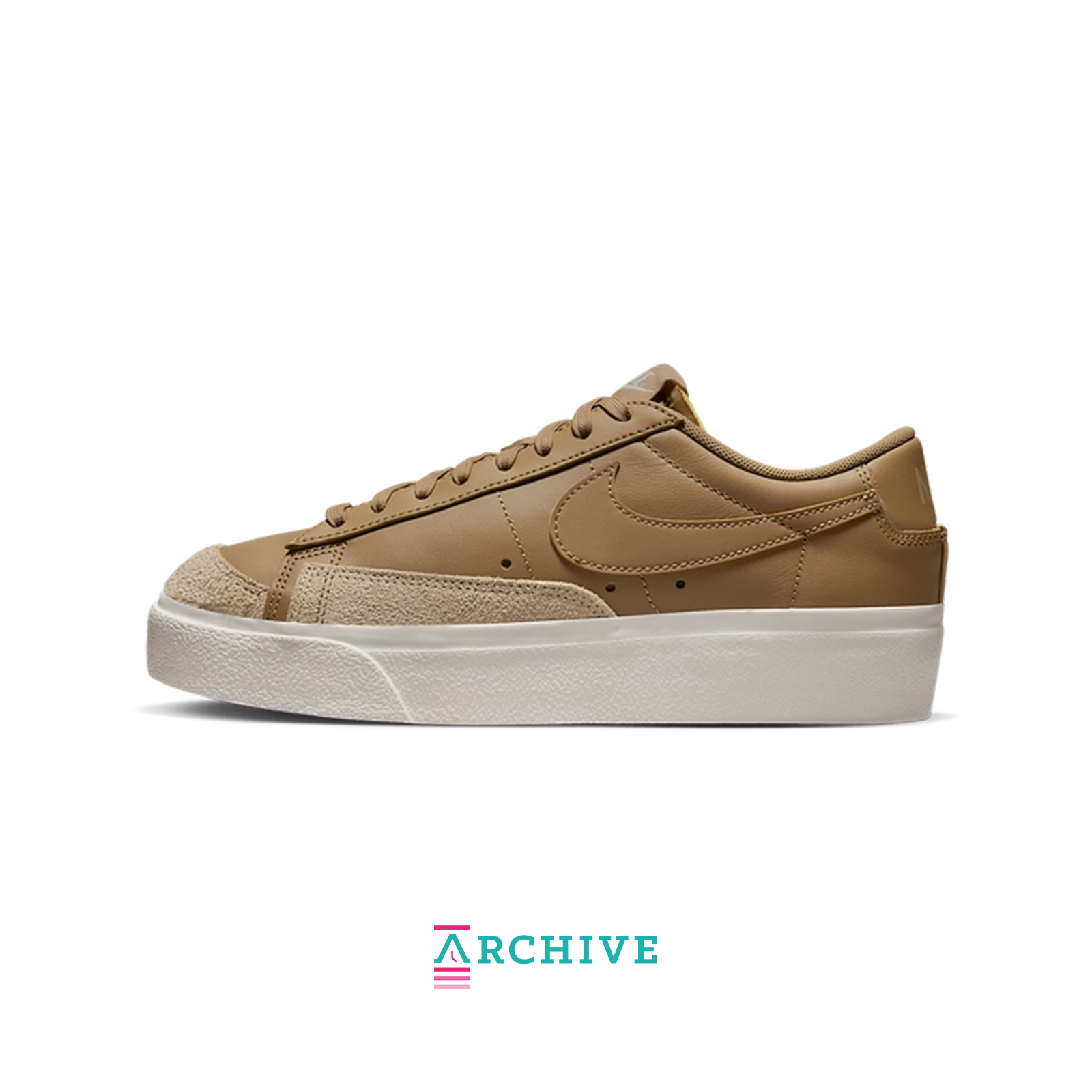 Nike Blazer Low Platform 'Dark Driftwood' (Women's) - Size 38.5 (ARCHIVE)-9376791527754-The Attic