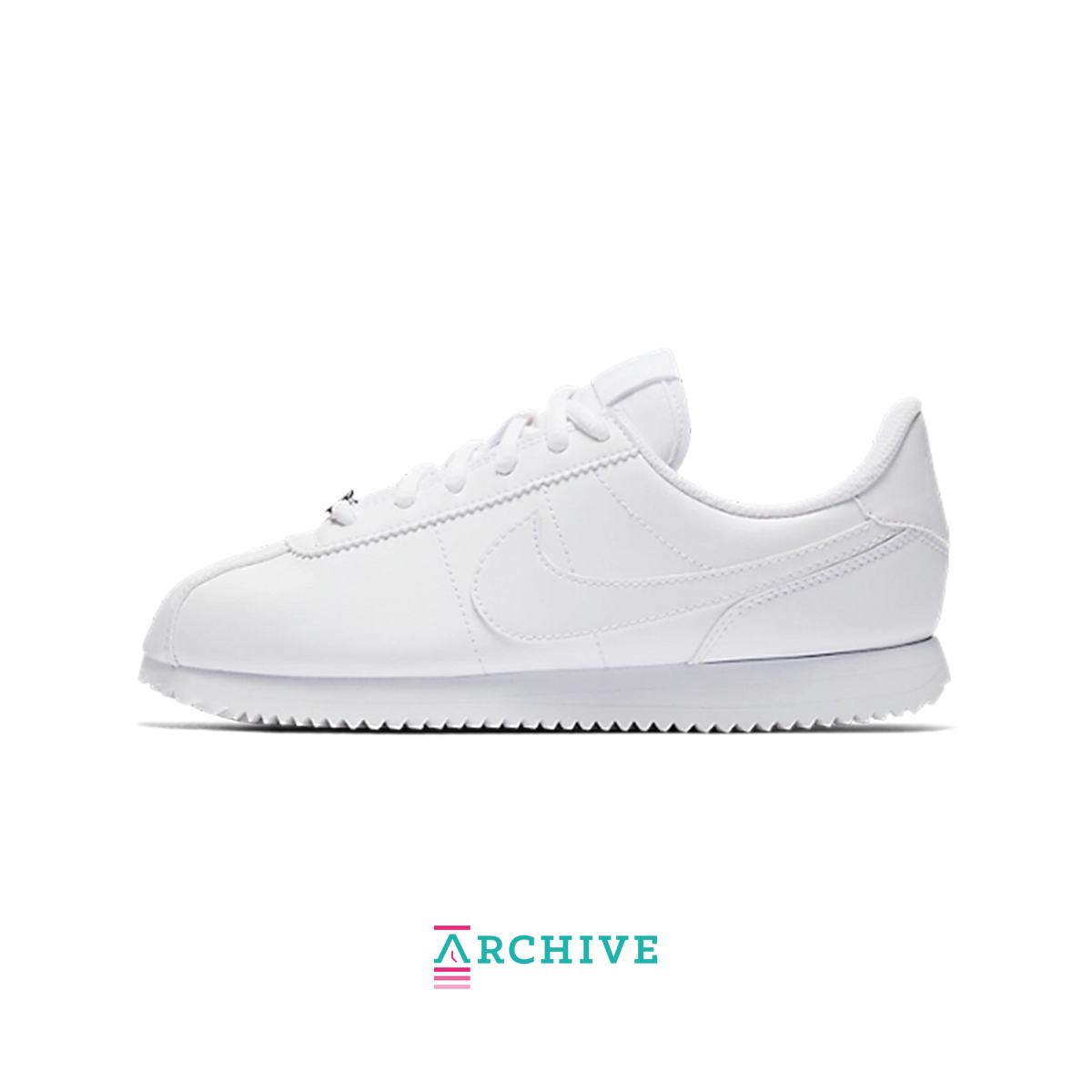 Nike Cortez Basic SL Triple White (GS) - Size 38.5 (ARCHIVE)-9508164731210-The Attic