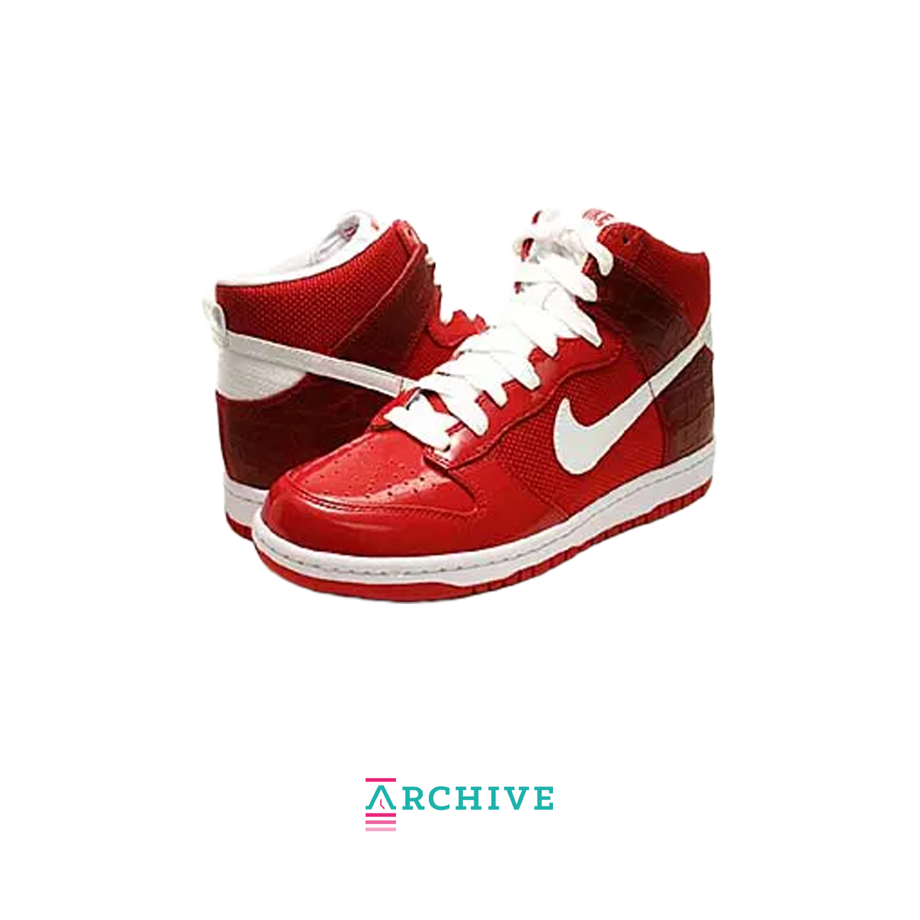 Nike Dunk High Premium 'Varsity Red White' - Size 46 (ARCHIVE)