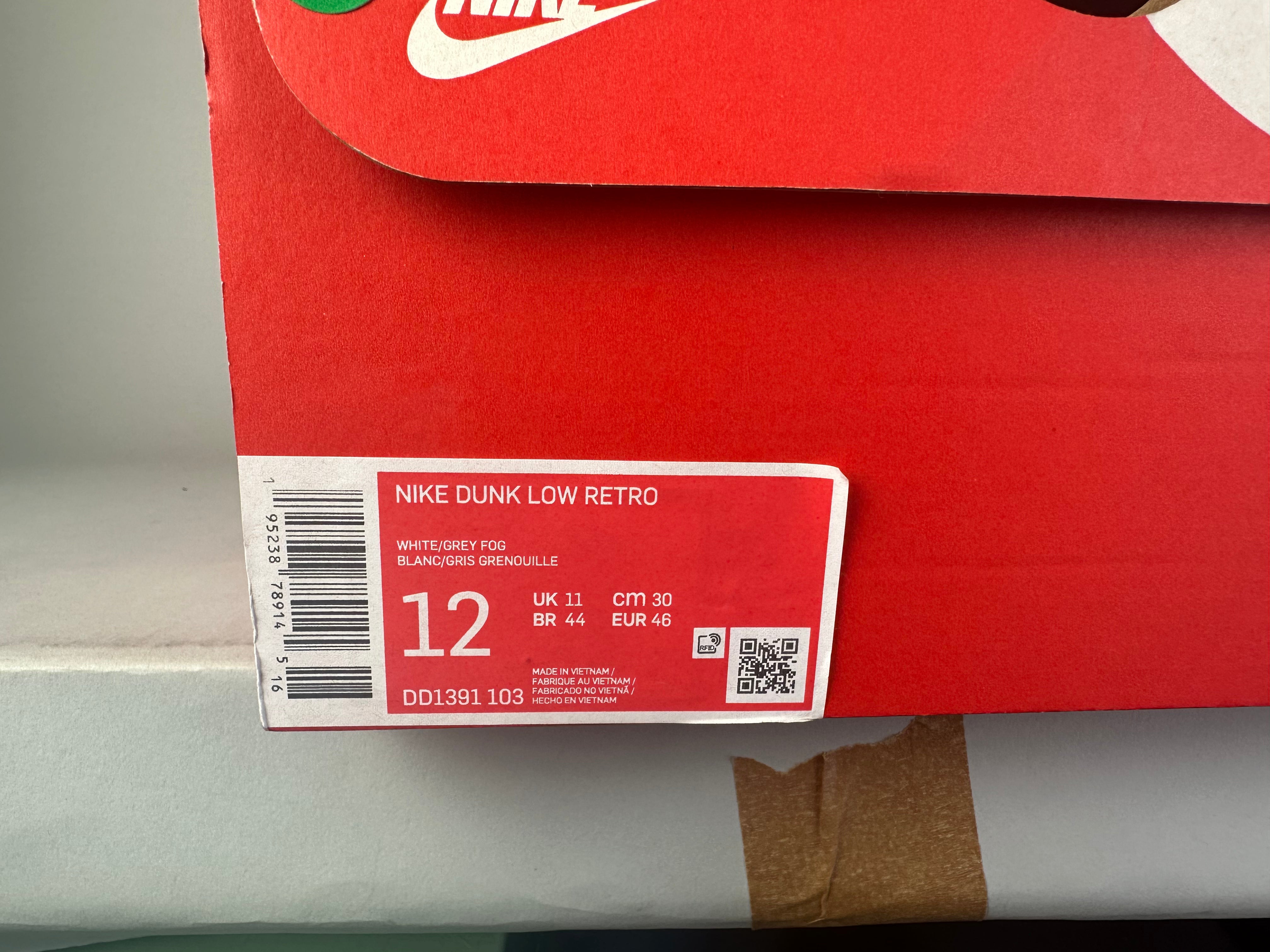 Nike Dunk Low 'Grey Fog' - Size 46 (ARCHIVE) photo 8