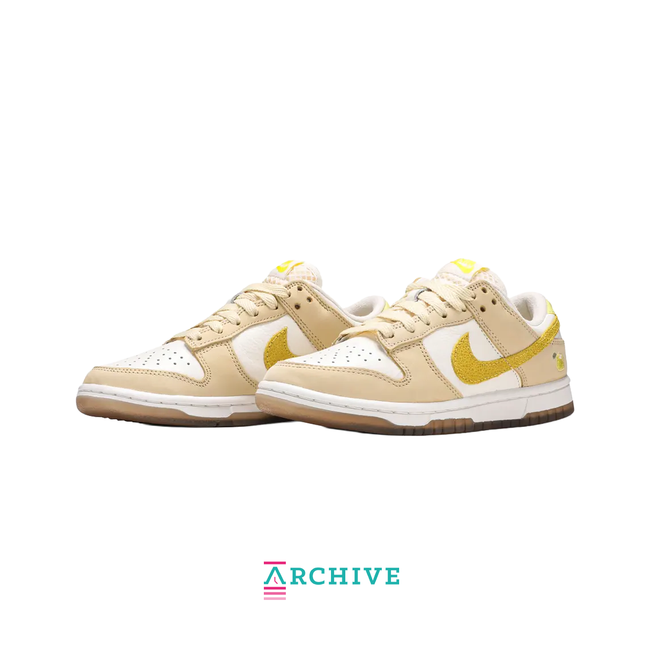 Nike Dunk Low ‘Lemon Drop’ (W) - Størrelse 36 (ARKIV)