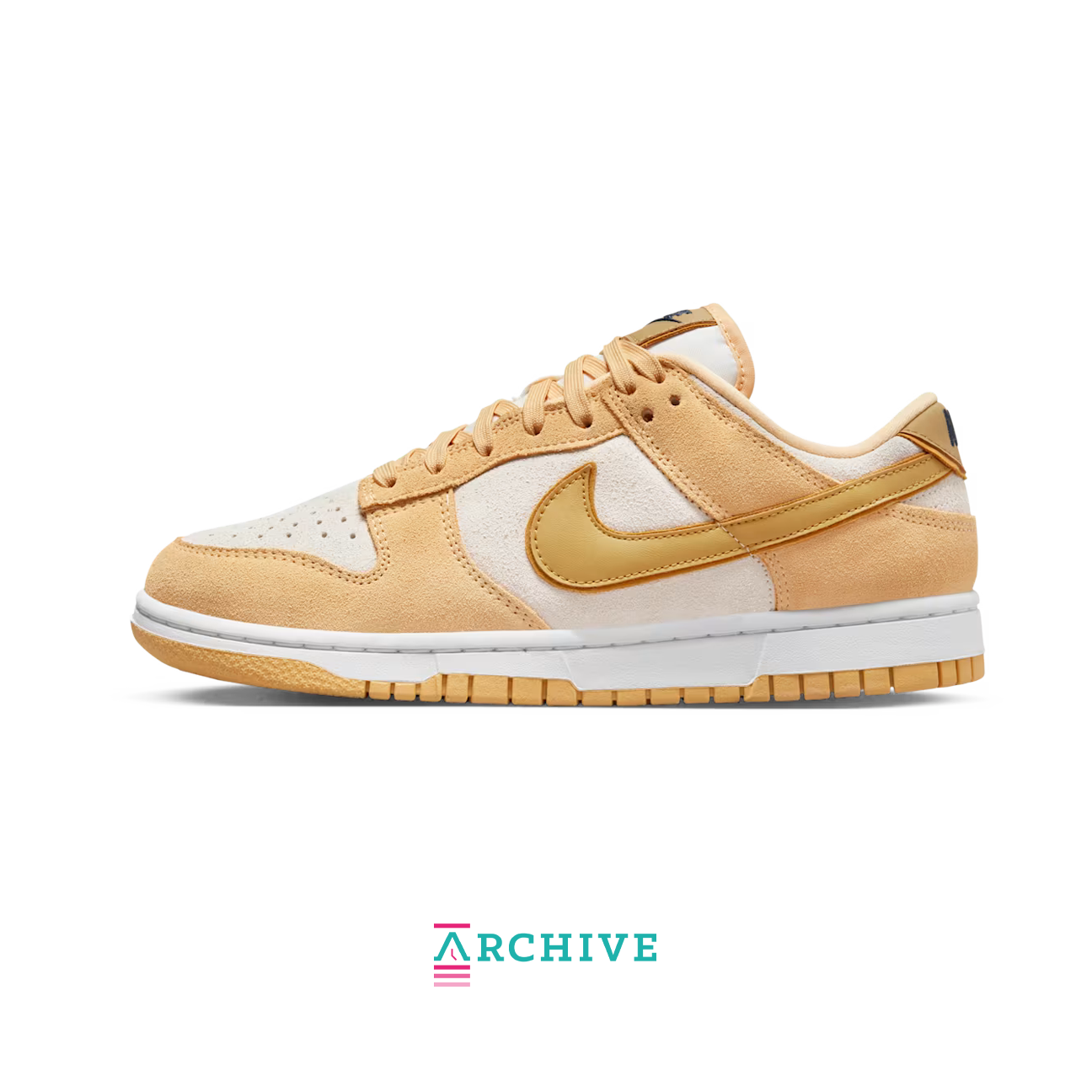 Nike Dunk Low LX 'Gold Suede' (W) - Size 38 (ARCHIVE)