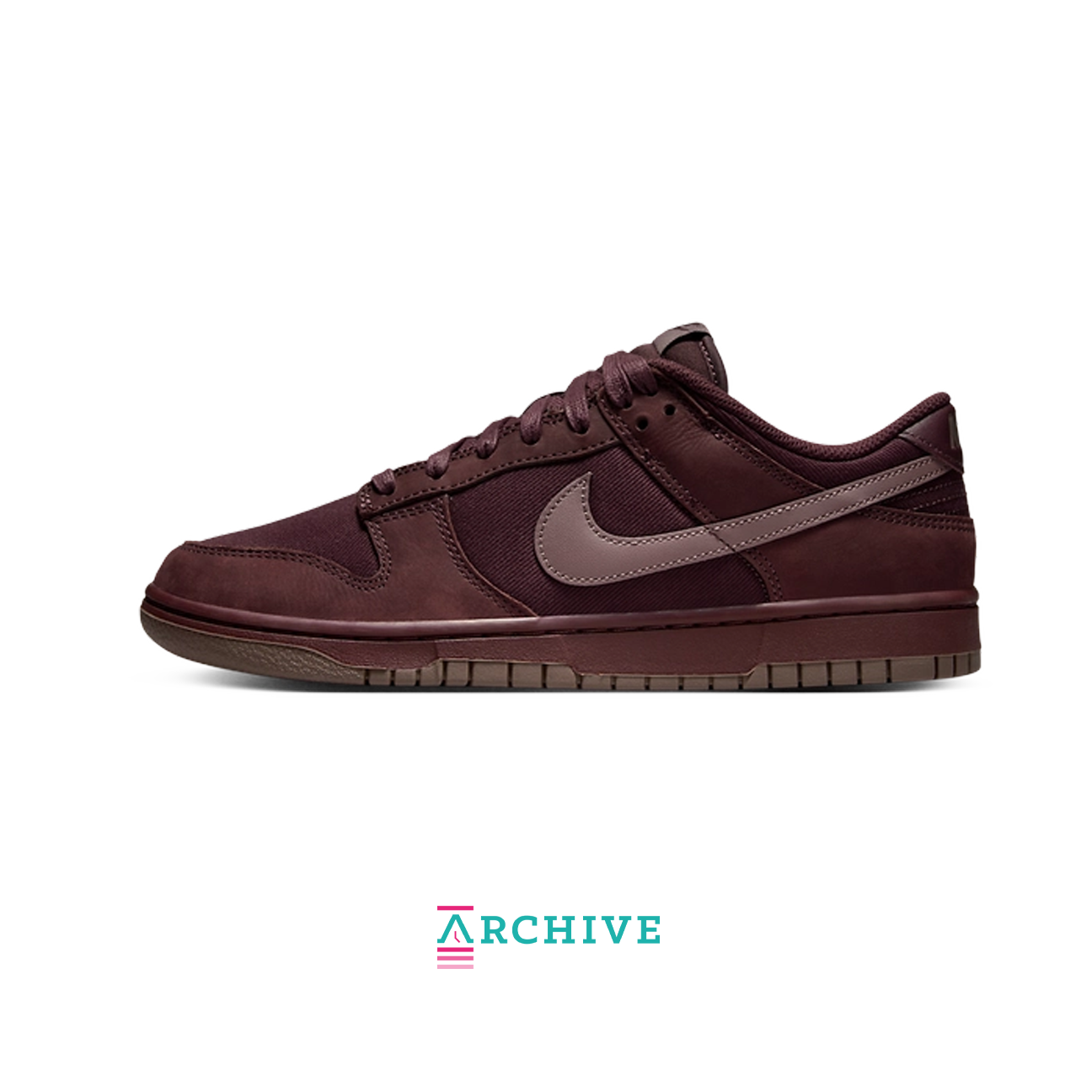 Nike Dunk Low Premium 'Burgundy Crush' - Size 35.5 (ARCHIVE)