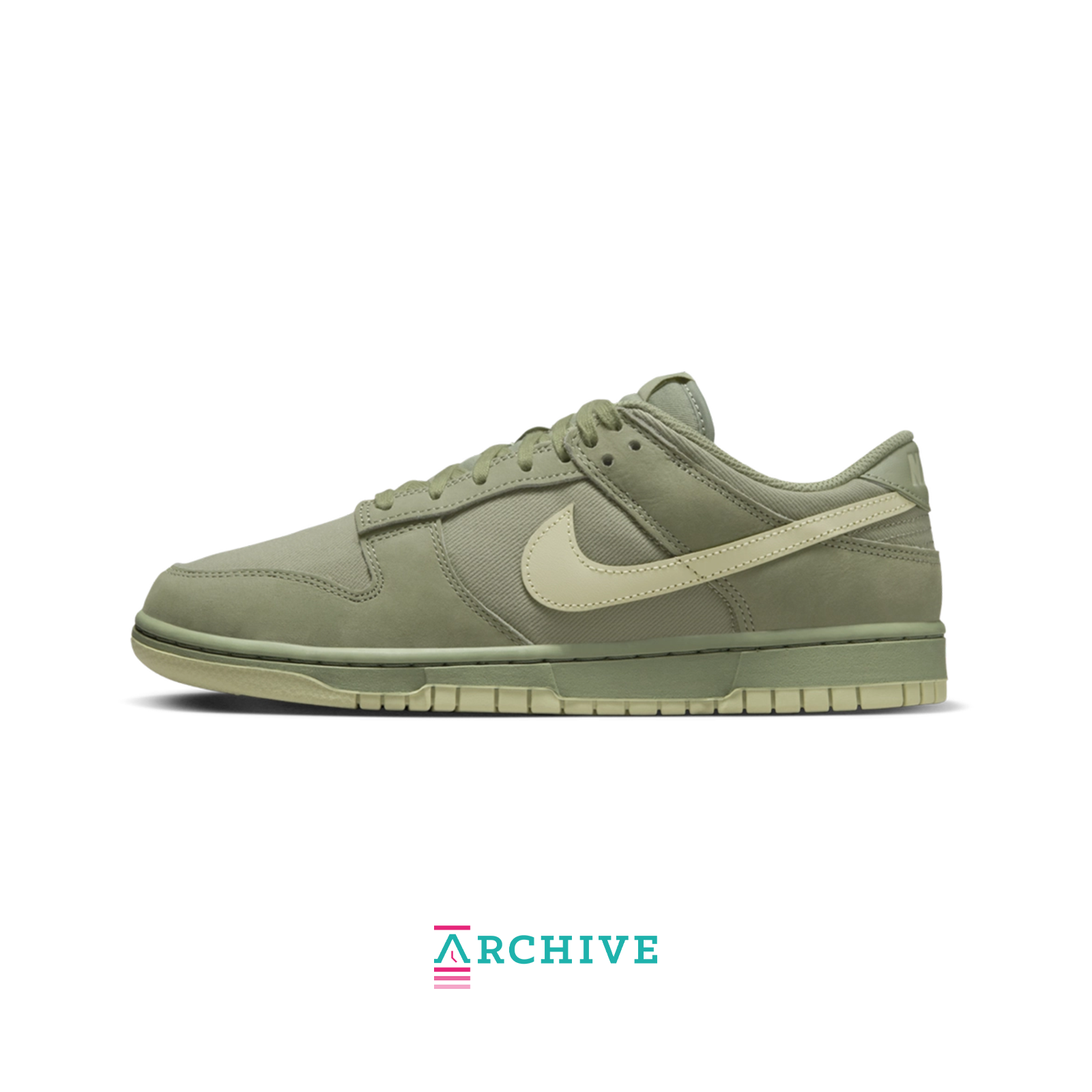 Nike Dunk Low Retro Premium 'Oil Green Olive Aura' - Size 38 (ARCHIVE)-10191428550986-The Attic