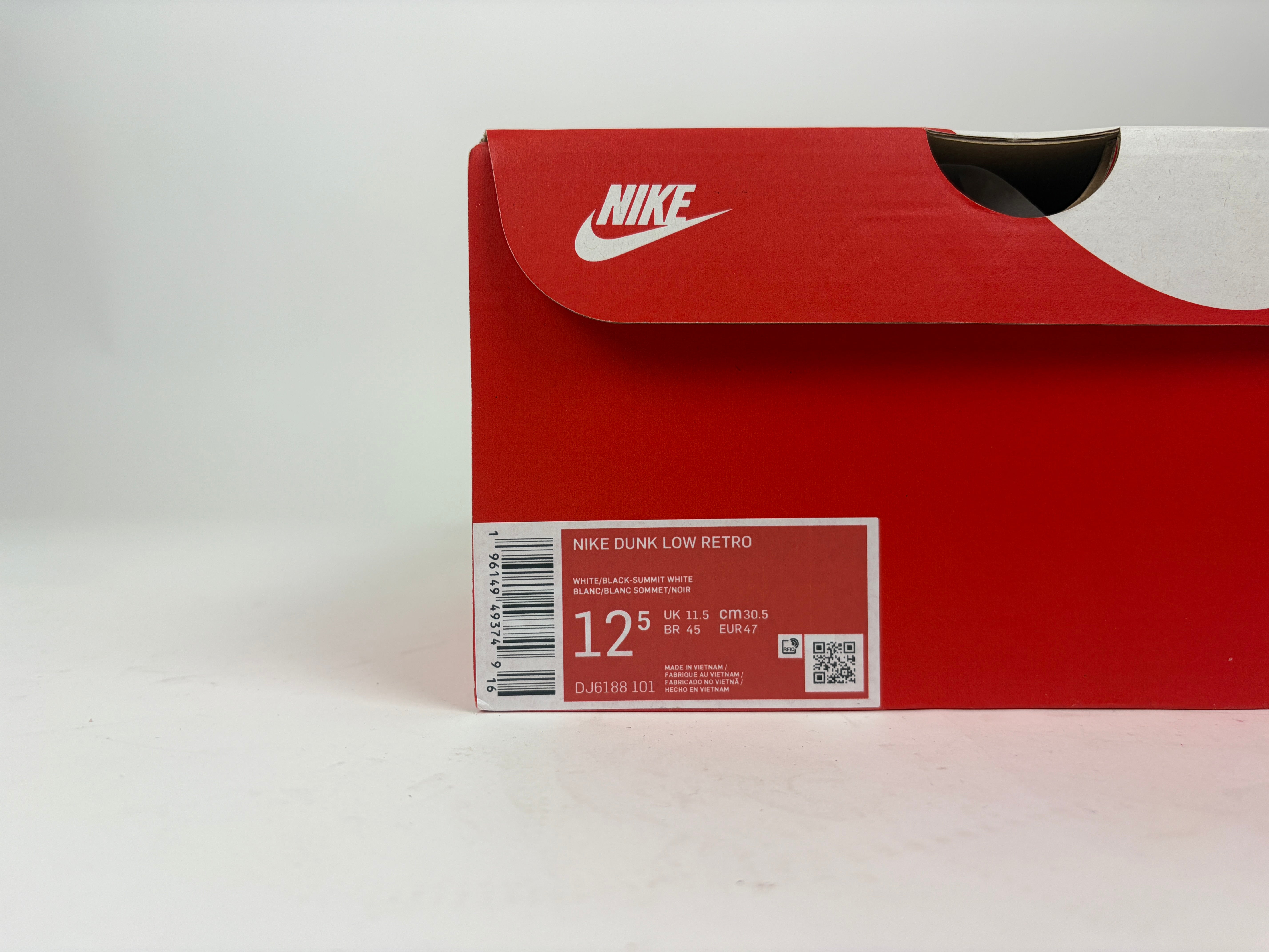Nike Dunk Low 'Reverse Panda' - Size 47 (ARCHIVE)