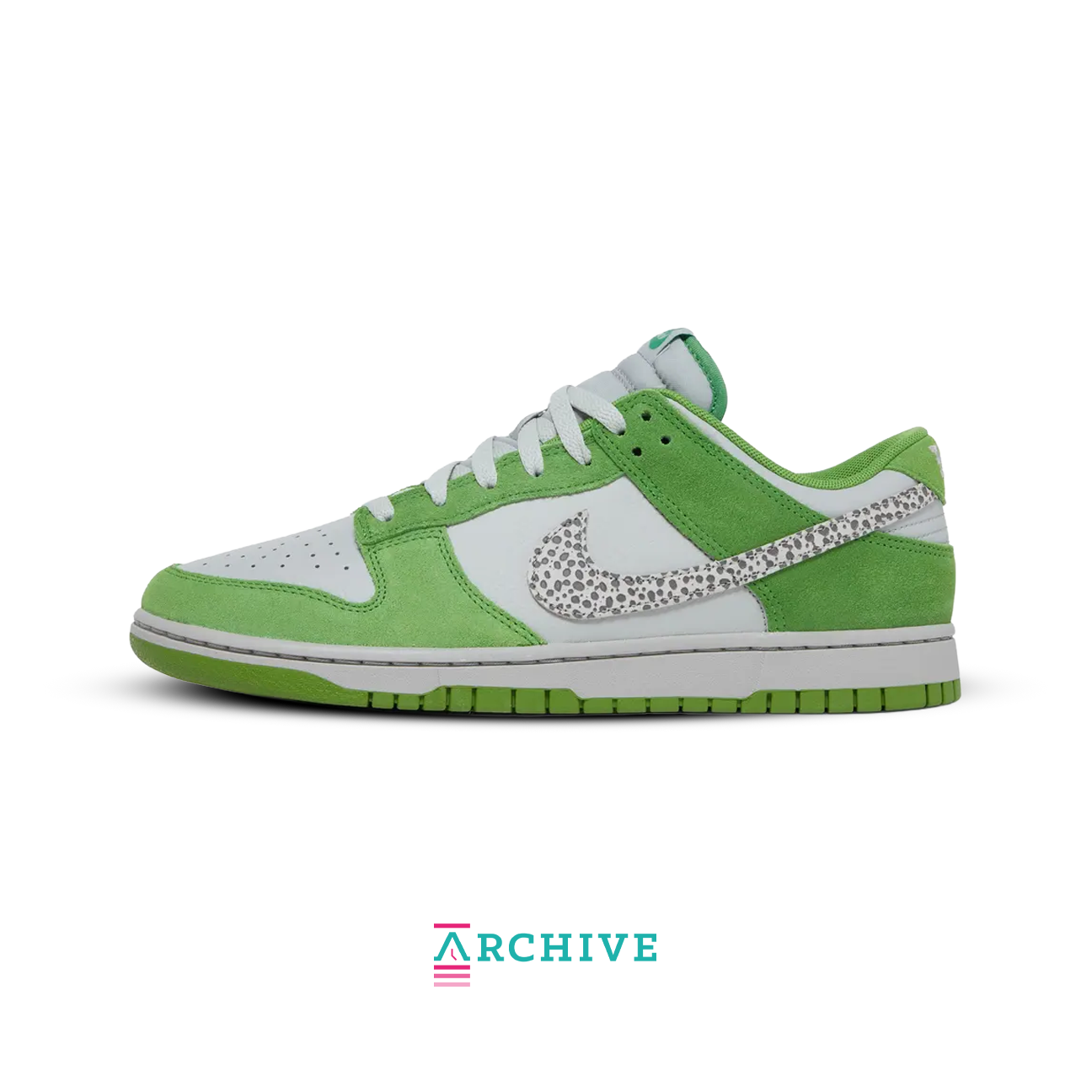 Nike Dunk Low Safari Swoosh 'Chlorophyll' - Size 49.5 (ARCHIVE)