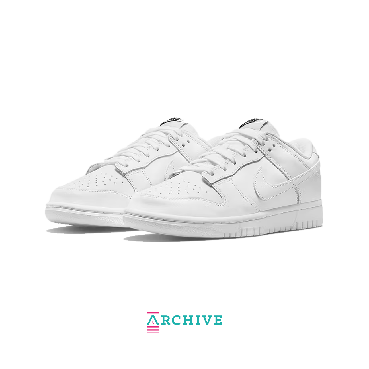 Nike Dunk Low 'Triple White' - Size 44.5 (ARCHIVE)