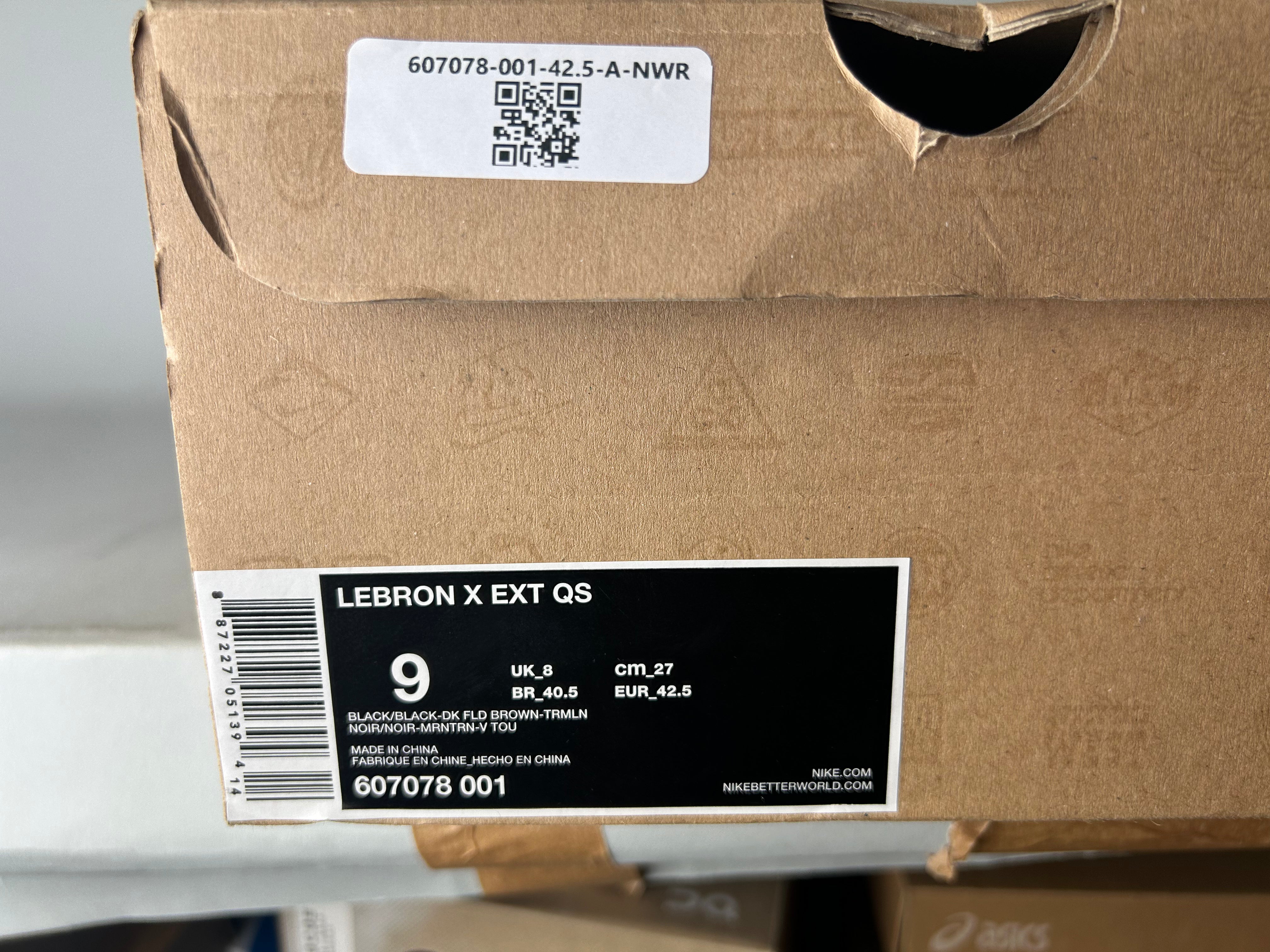 Nike Lebron 10 EXT Cork QS - Size 42.5 (ARCHIVE)