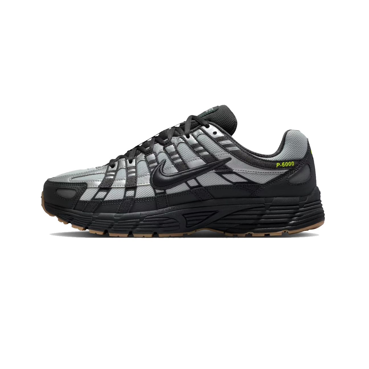 Nike P-6000 'Grey Fog Volt Black'