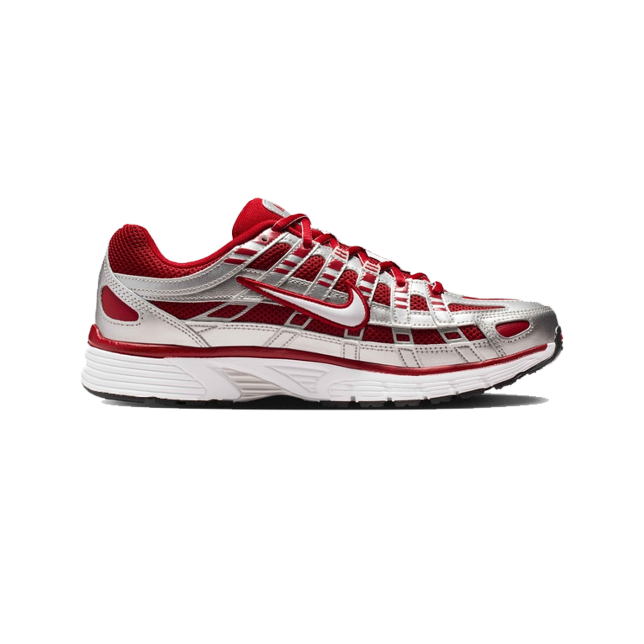 Nike P-6000 'Plata Metálica Rojo Gimnasio' (W)