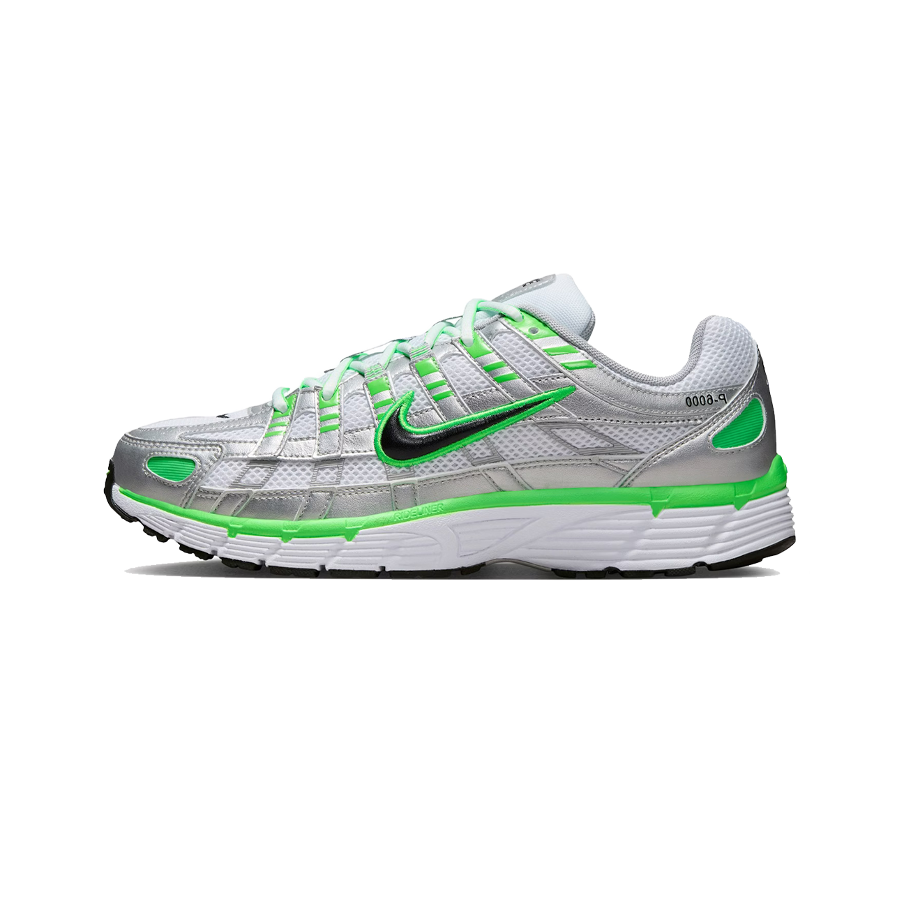Nike P-6000 SE 'Metallic Silver Green Strike'