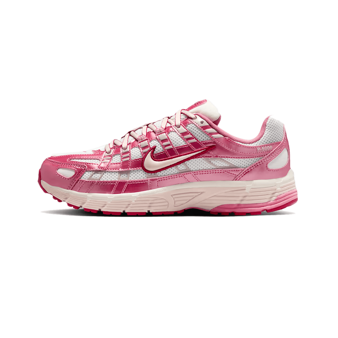 Nike P-6000 'Summit White Slit Red' (W)