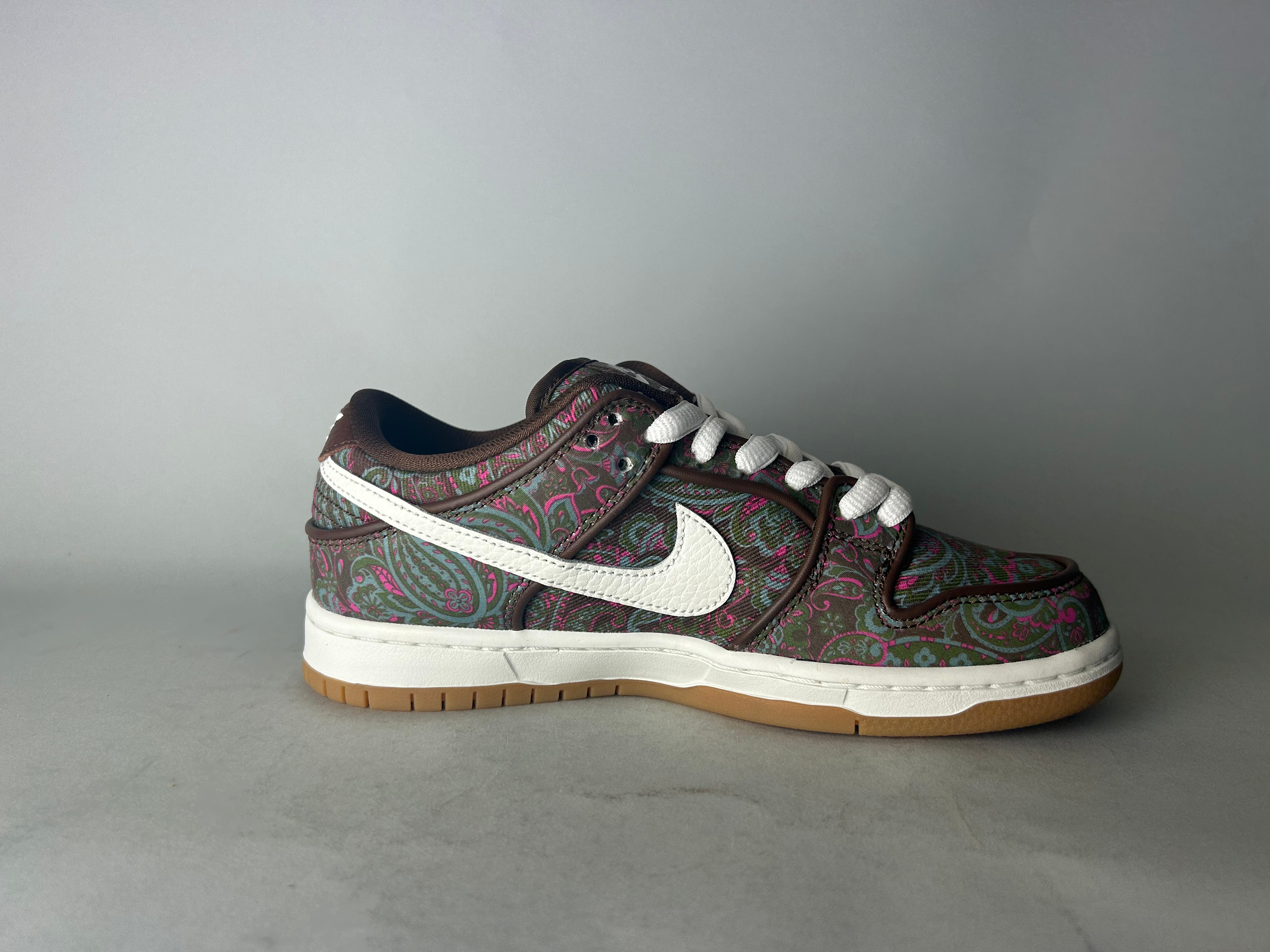 Nike SB Dunk Low Pro 'Praisley Brown' - Størrelse 37.5 (ARKIV)