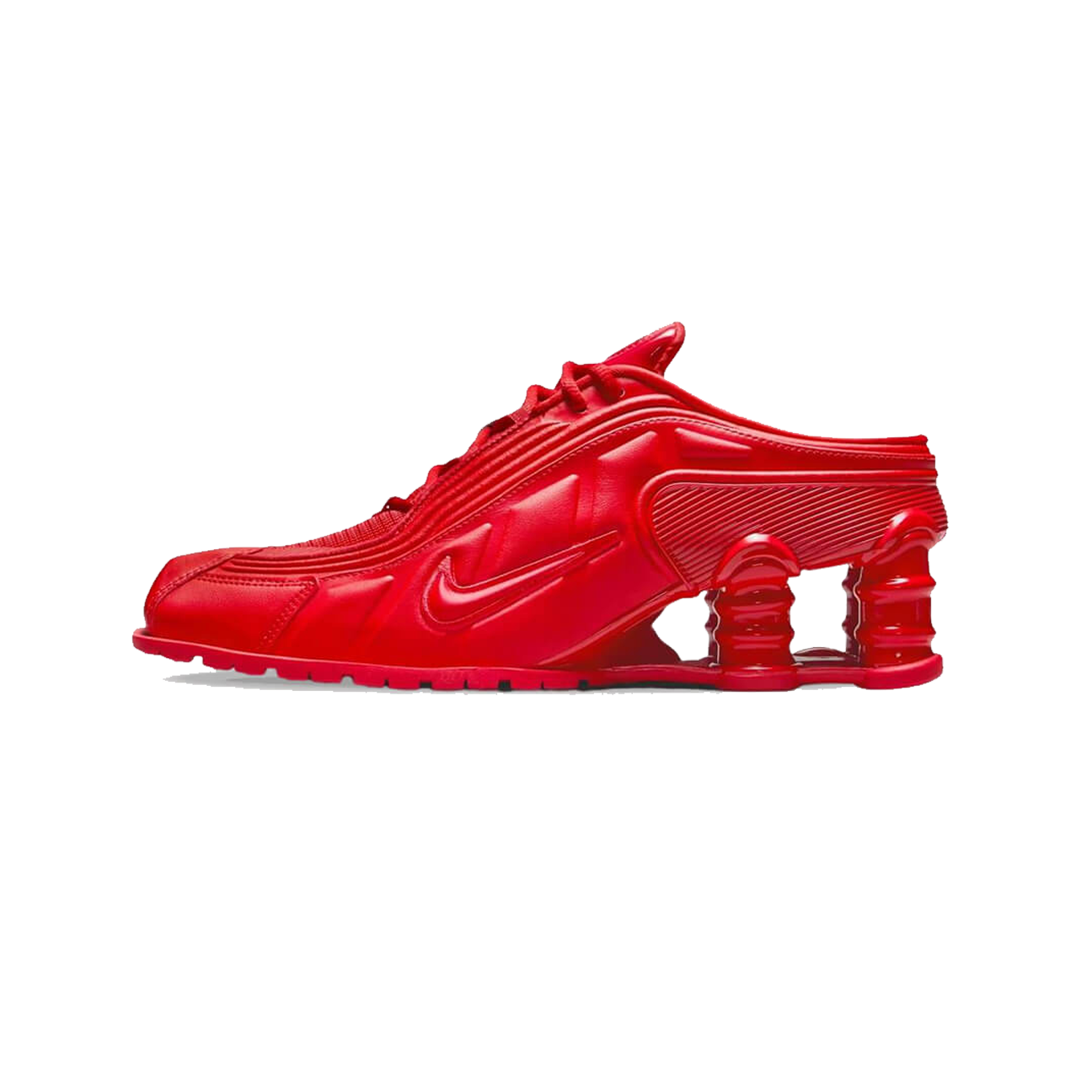 Nike Shox MR4 Mule Martine Rose 'Fire Red Black' (W)