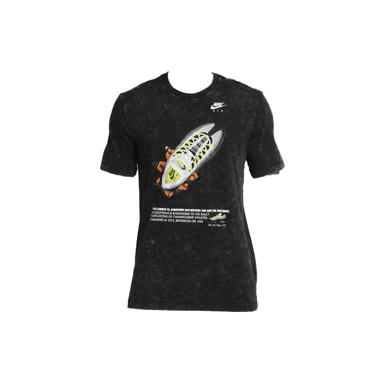 Nike Sportswear T-Shirt 'AM95 Neon Black'