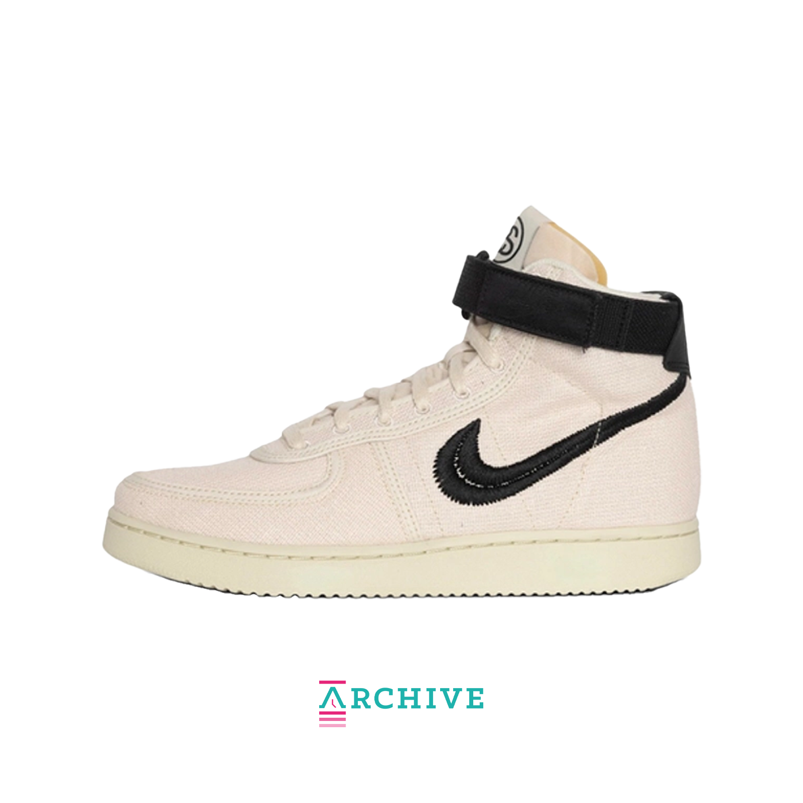 Nike Stüssy x Vandal High 'Fossil' - Size 42 (ARCHIVE)