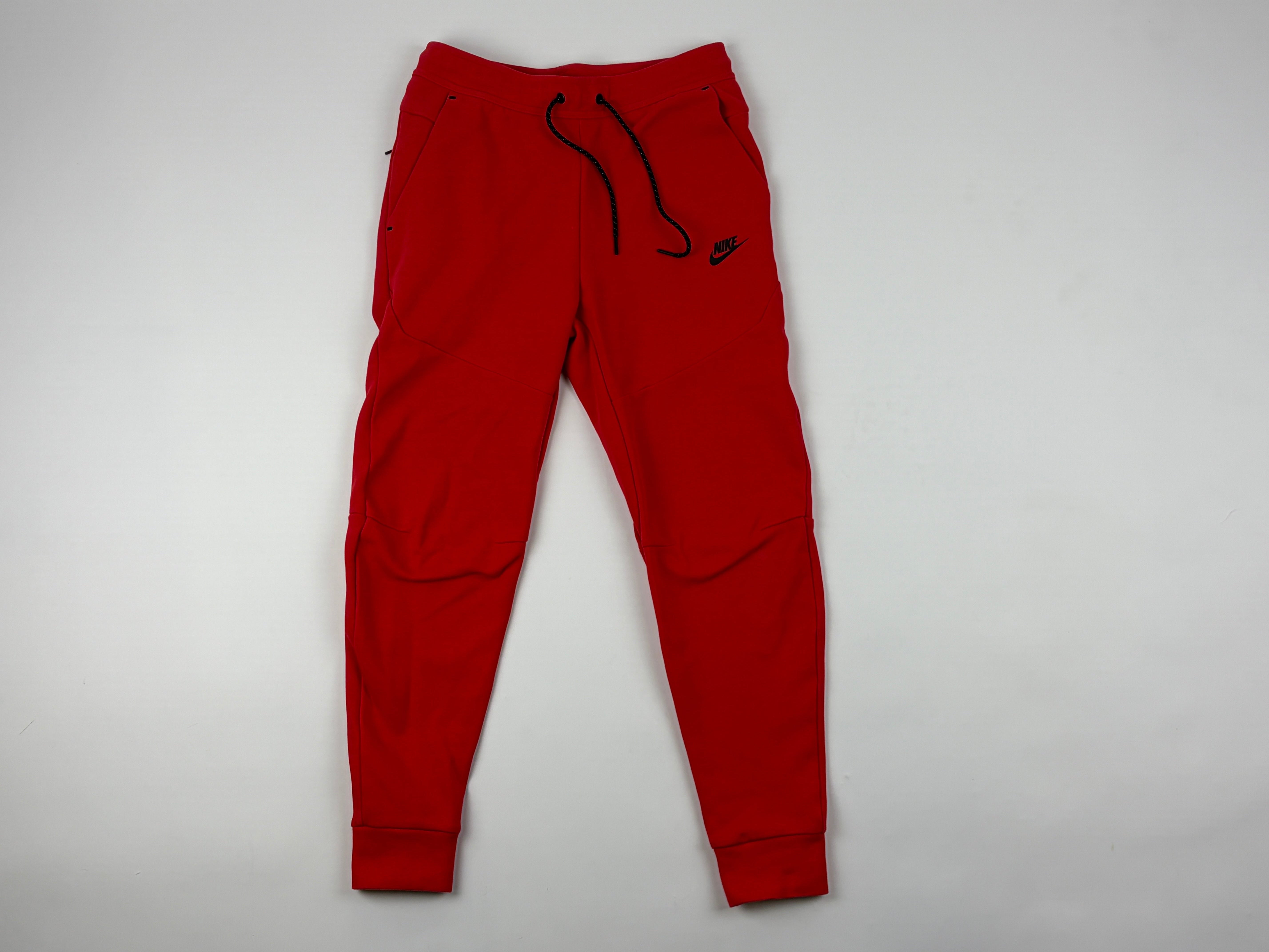 Nike Tech Fleece Pantaloni della tuta 'Rosso' - Taglia S (ARCHIVIO)