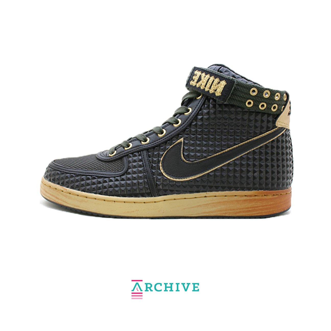 Nike Vandal High Supreme EX 'Rock & Roll Pack Black' - Size 46 (ARCHIVE)