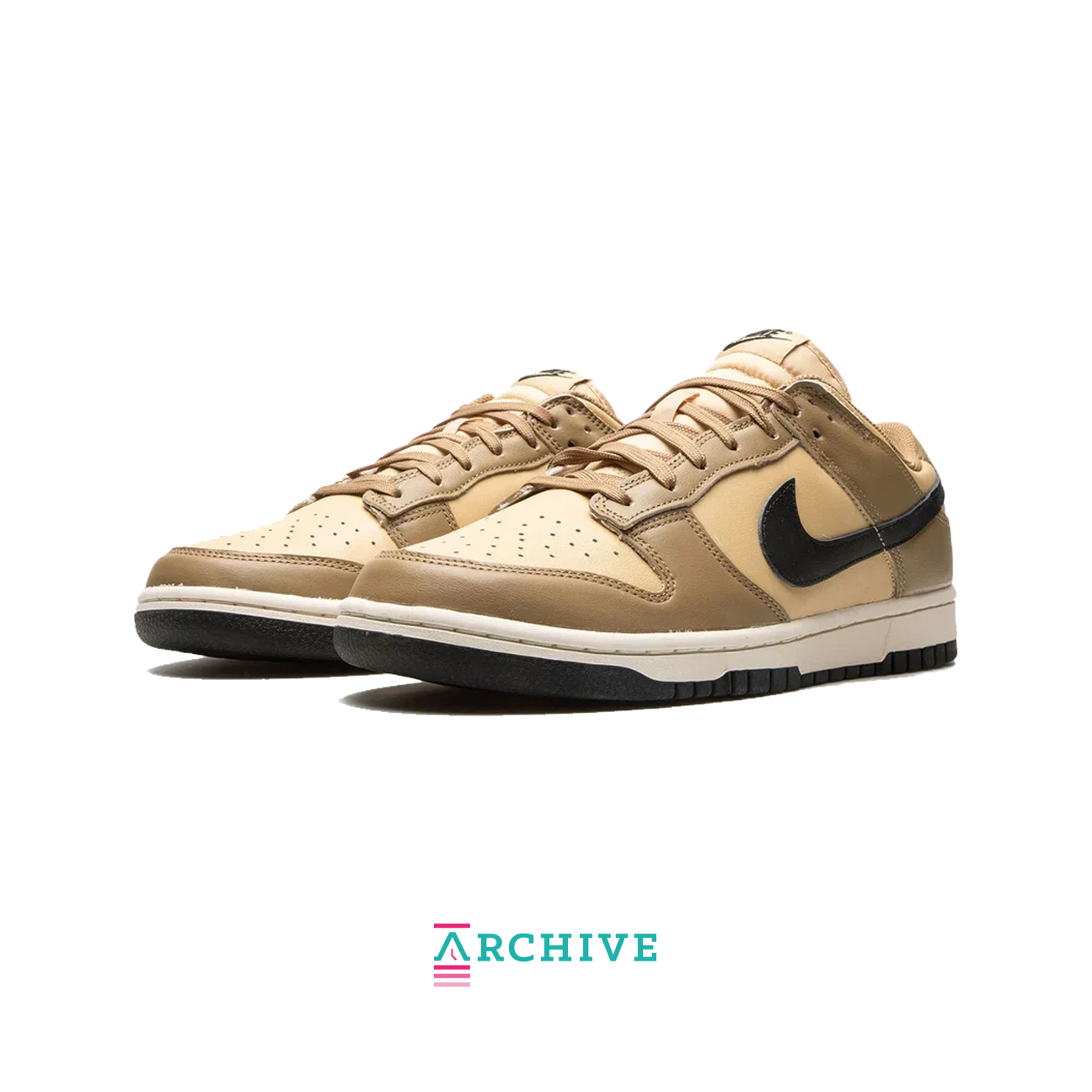 Nike Wmns Dunk Low 'Dark Driftwood' - Størrelse 39 (ARCHIVE)