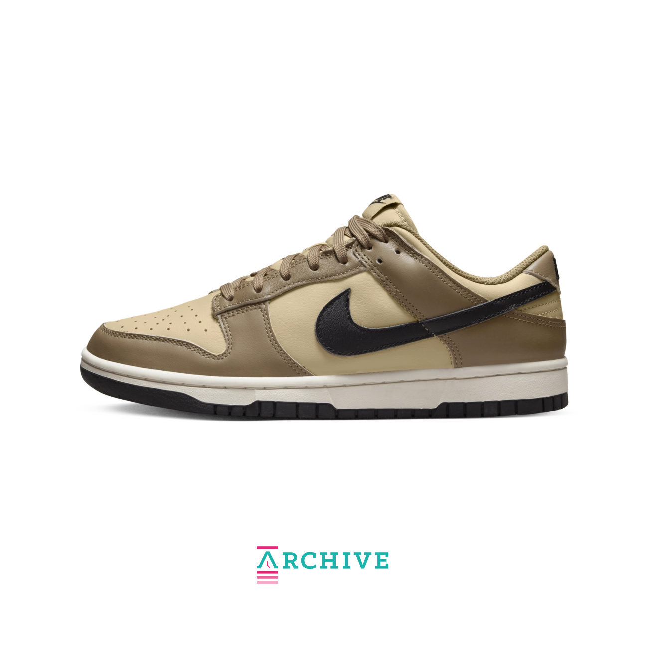 Nike Wmns Dunk Low 'Dark Driftwood' - Størrelse 39 (ARCHIVE)