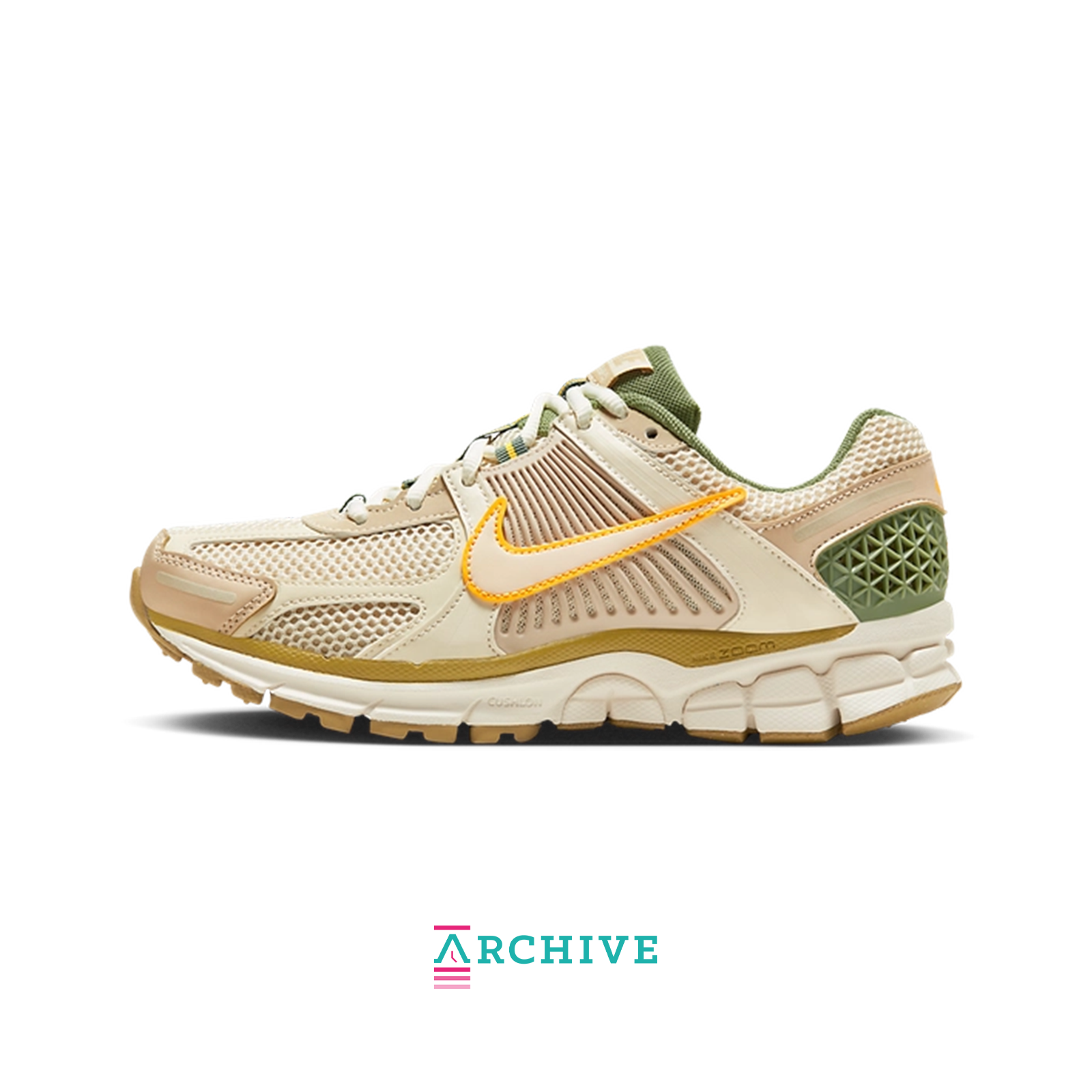 Nike Zoom Vomero 5 Sail Laser 'Orange Medium Olive' (Womens) - size 46 (ARCHIVE)-8614895190346-The Attic