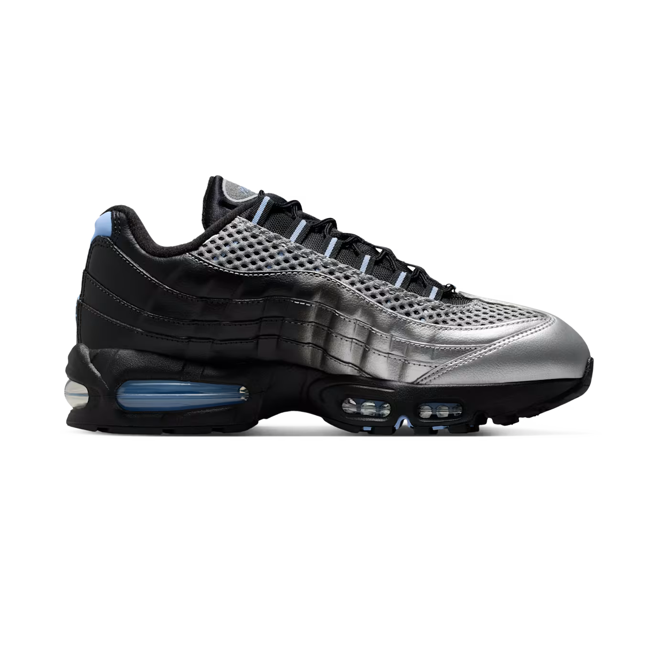 Palace x Nike Air Max 95 'Big Bubble Metallic Silver'