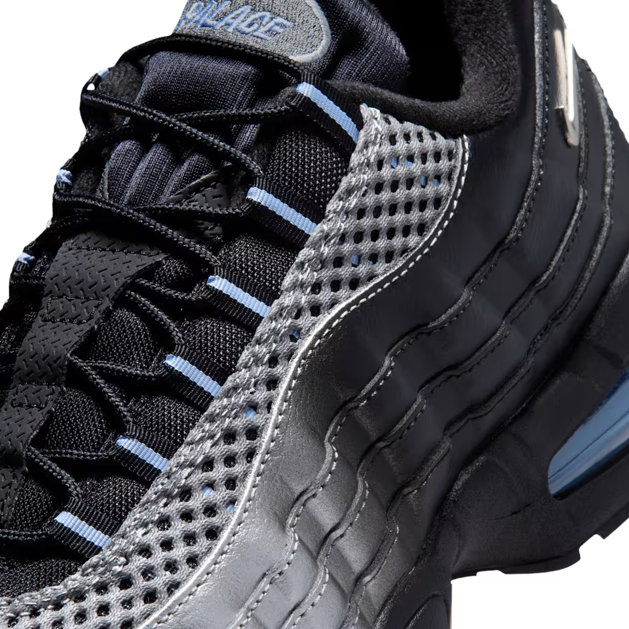 Palace x Nike Air Max 95 'Big Bubble Metallic Silver'