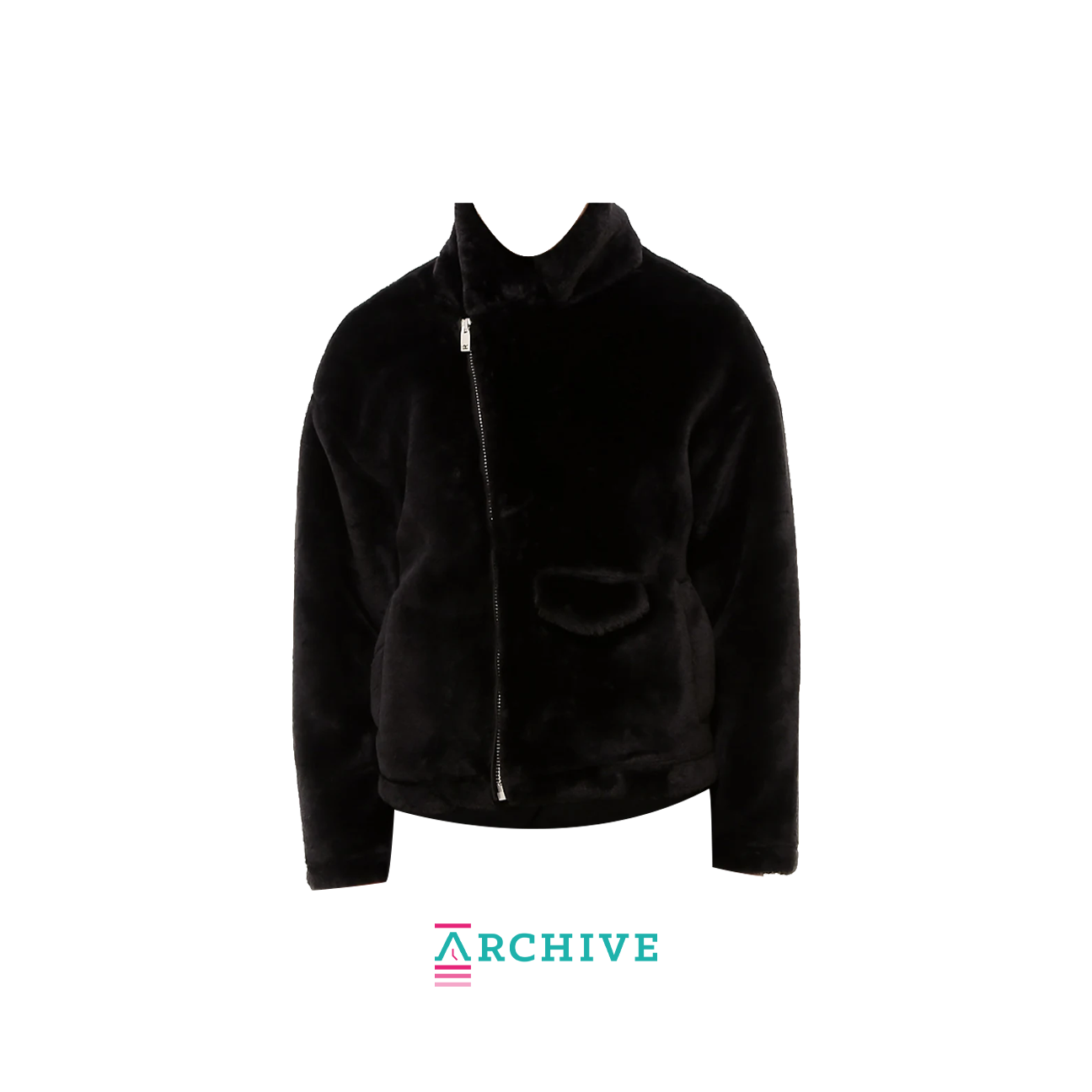 Represent FW 19/20 Fur Coat 'Black' - Size M (ARCHIVE)