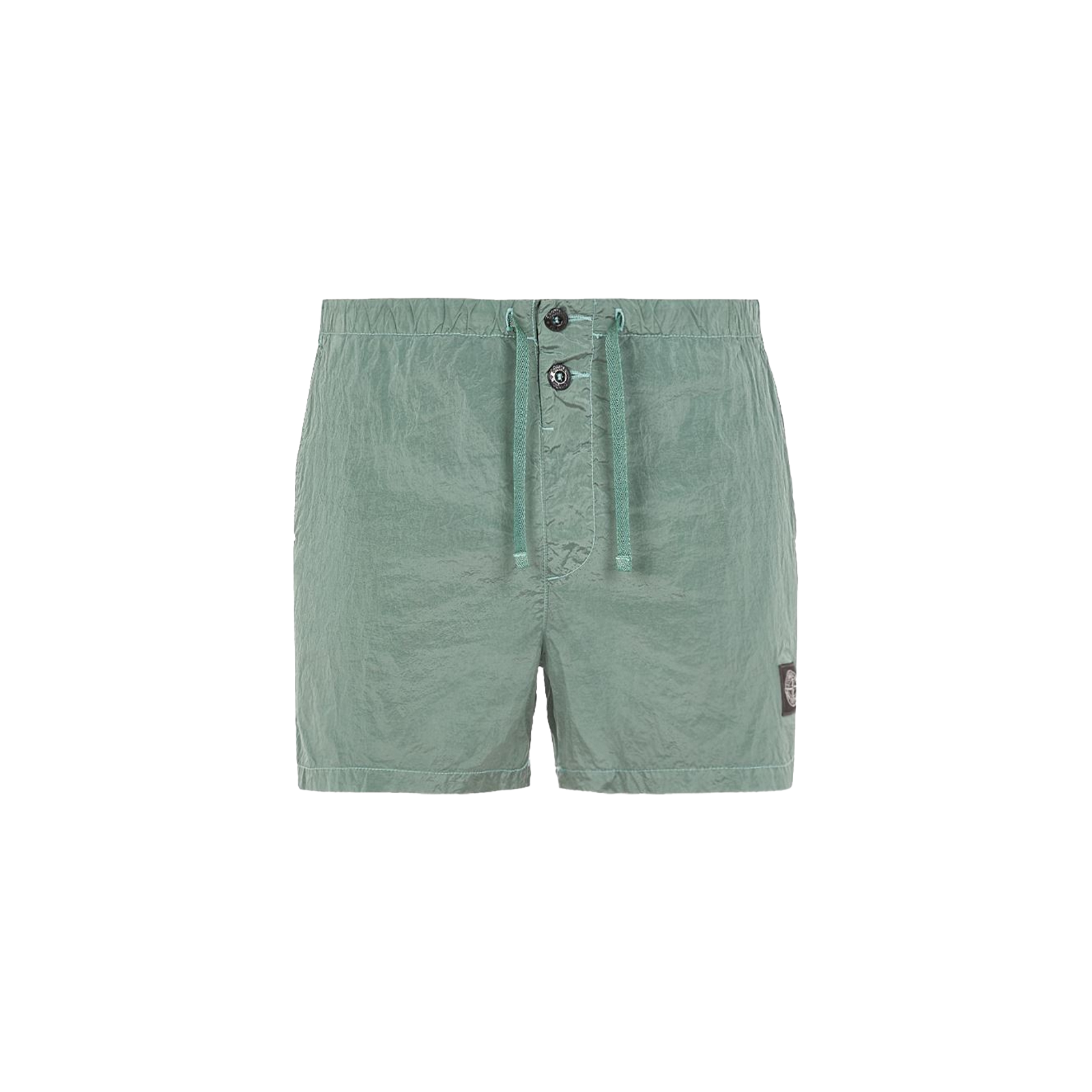 Stone Island Compass Logo Swim Shorts 'Light Green'