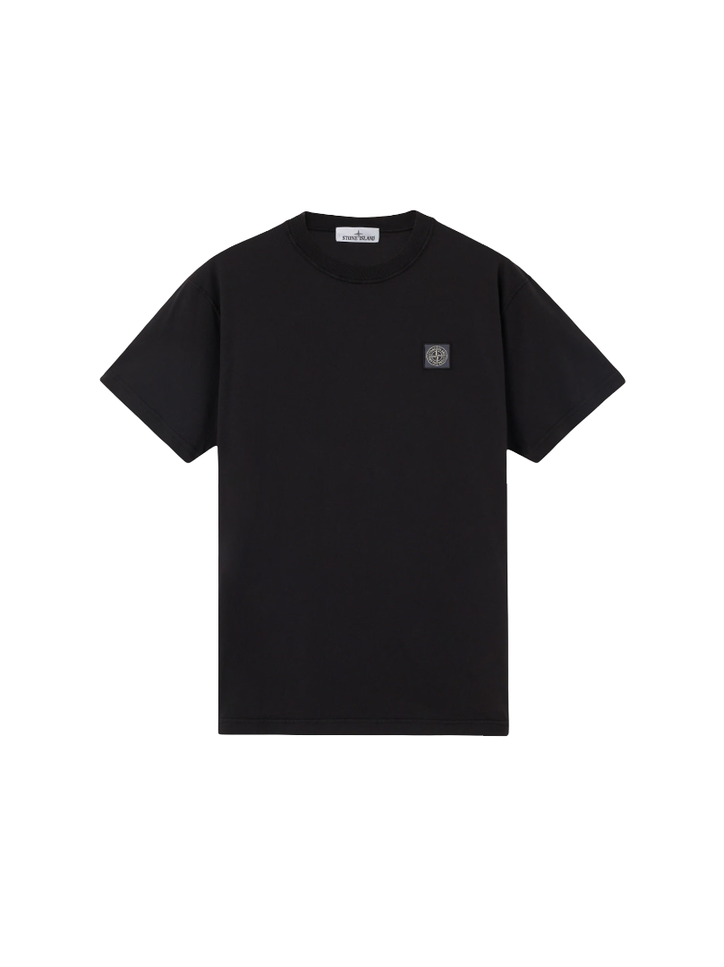 Stone Island SS Compass Logo Ghost T-Shirt 'Black'-10300916269386-The Attic