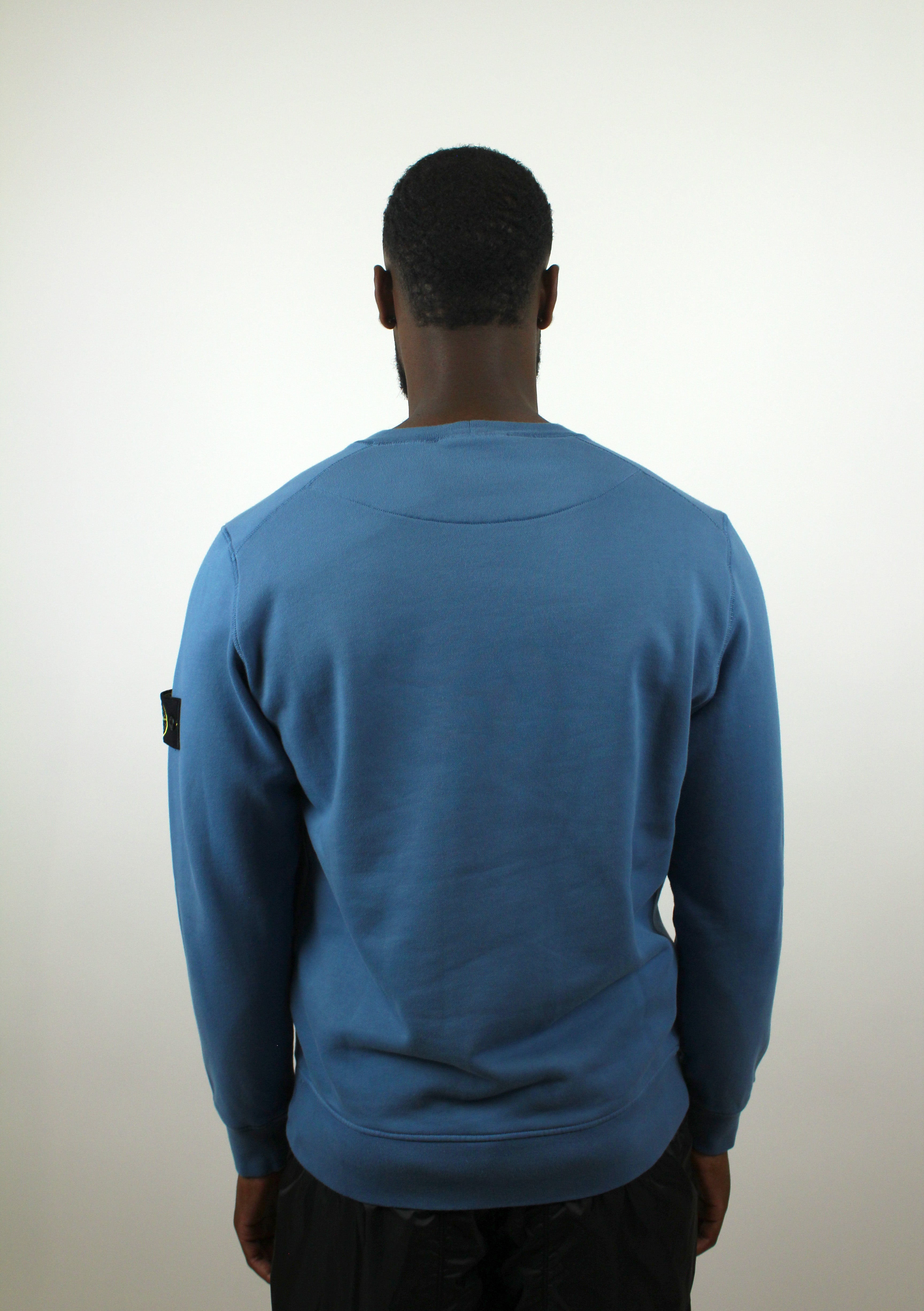 Stone Island Felpa Crewneck 'Blue Acciaio'